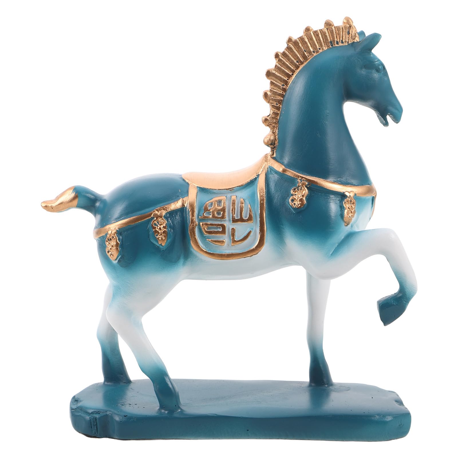 Statue de Cheval décorative pour salon : sublimez votre espace avec cet ornement moderne