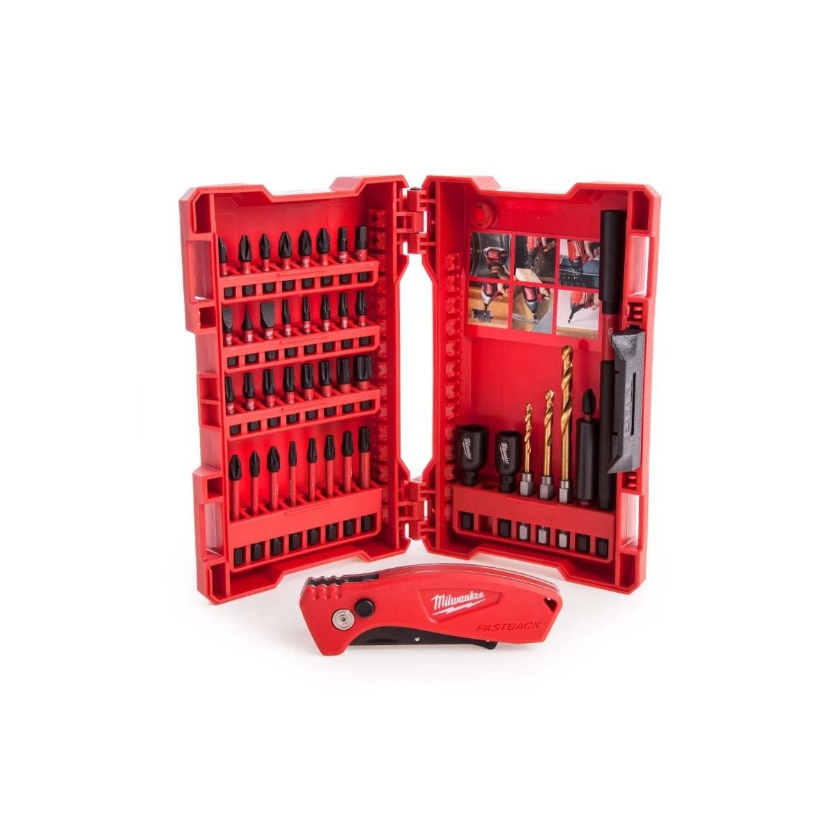 Milwaukee 4932459763 Set di Punte e Cacciavite, 40 Pezzi