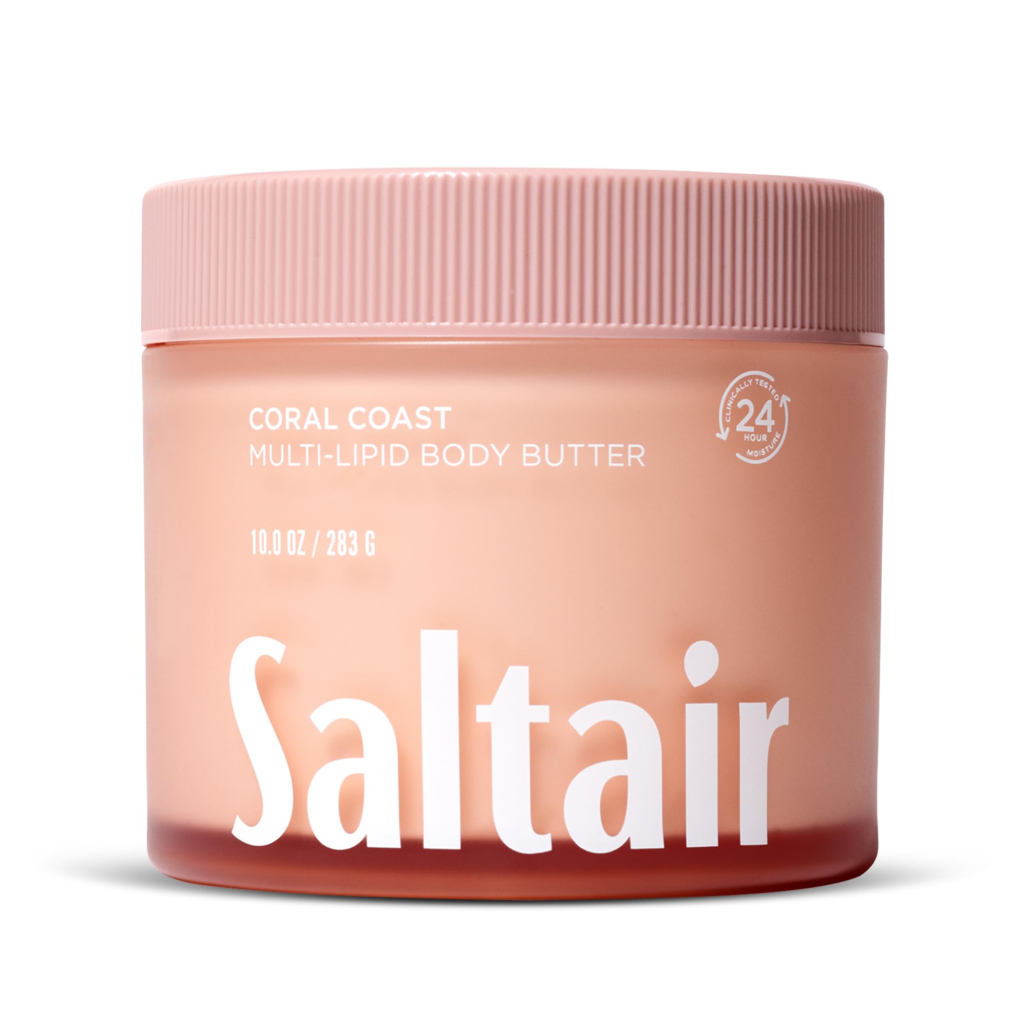 Saltair Multi-Lipid Body Butter – Hydrating 24-Hour Moisture – Body Cream for Soft Skin & Barrier Support – Ceramides, Coconut Oil & Shea Butter for