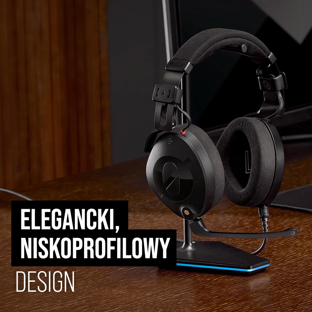 RØDE NTH-Mic Profesjonalny mikrofon słuchawkowy dla słuchawek NTH-100, dla mediów, transmisji, podcasting, tworzenia treści, streamingu, pracy z domu (czarny)