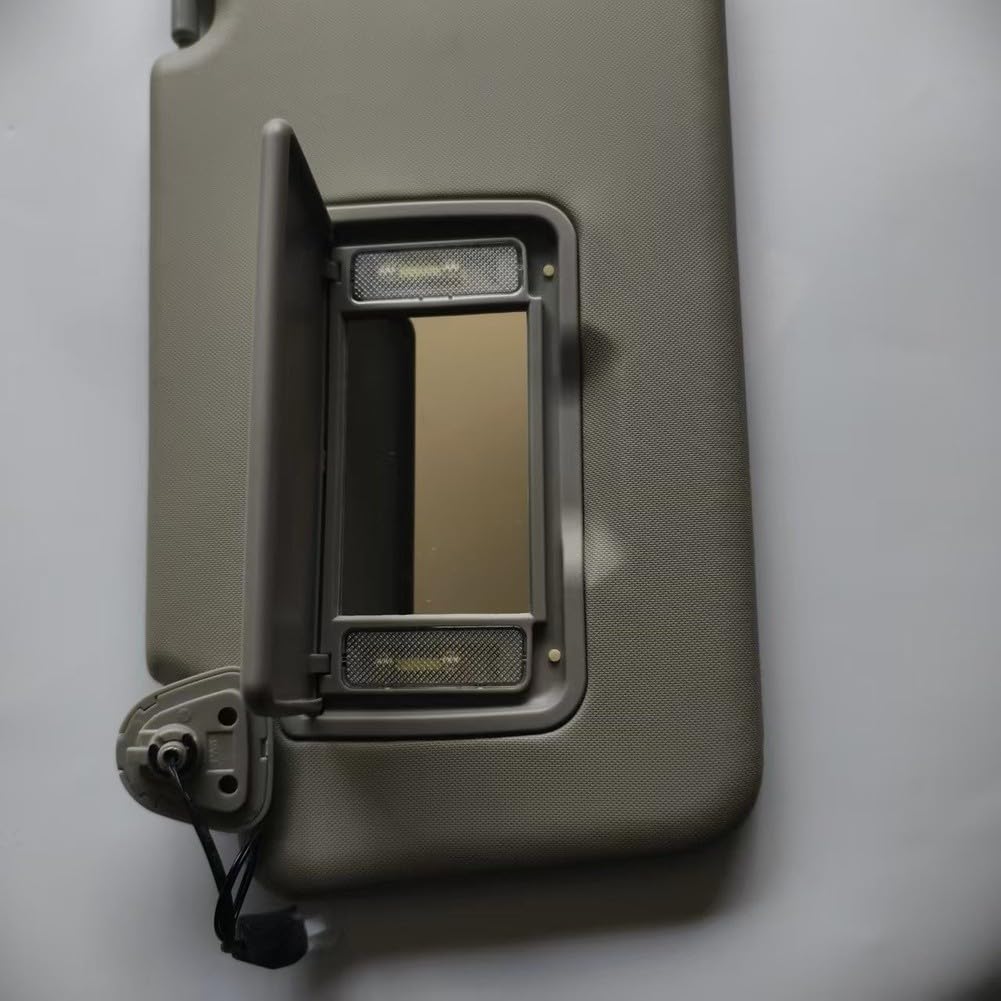 Pare-soleil ABS Gris avec Miroirs Éclairés pour Koleos(right)