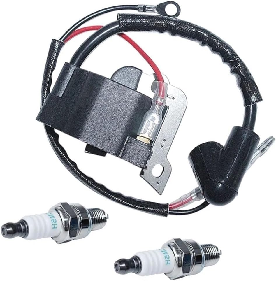 Ignition Coil Module Spark Plug Kit Fit for GX35 UMK435 GX 35