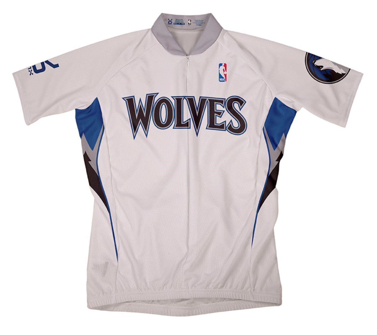 NBA Minnesota Timberwolves Men's Short Sleeve Cycling Jersey 4X