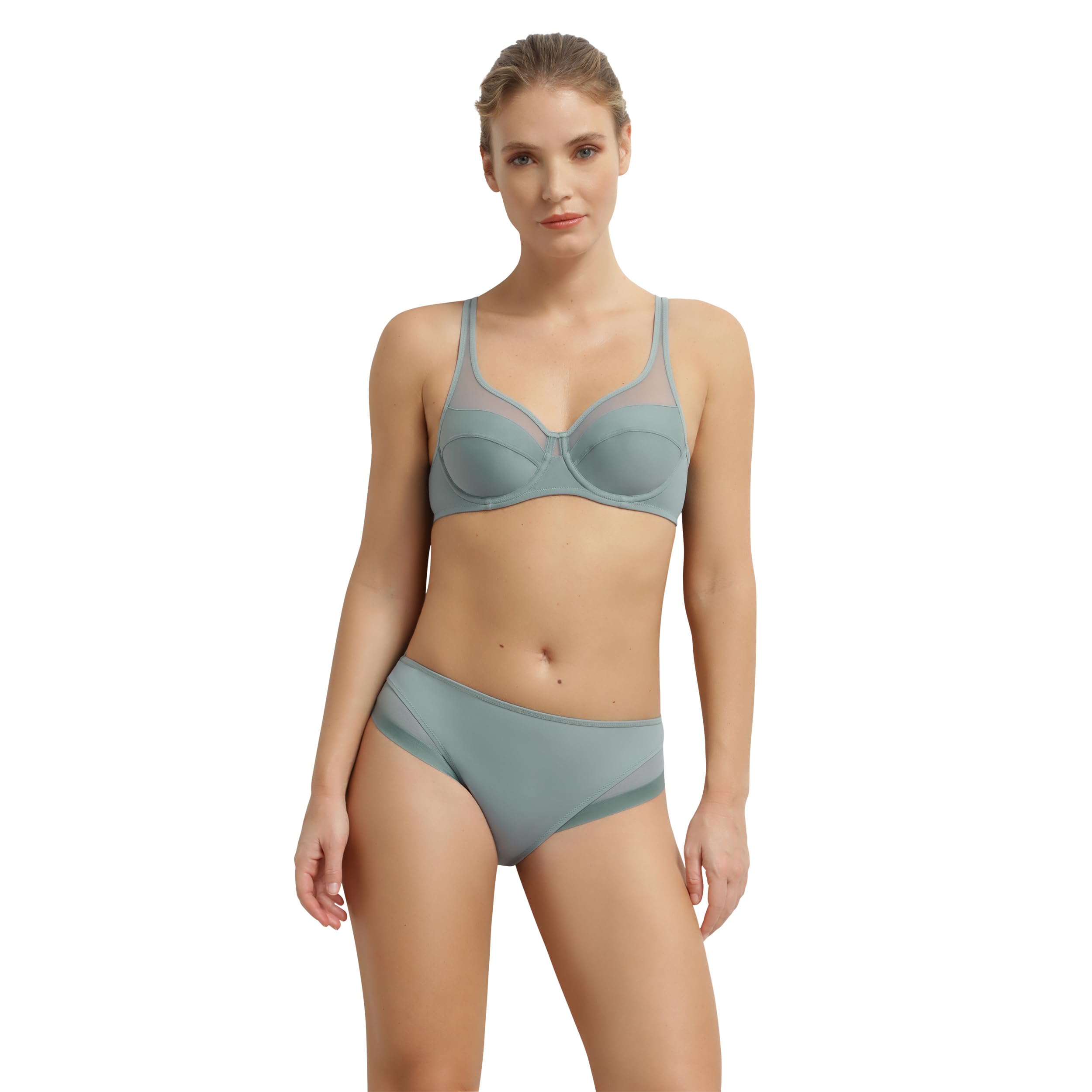 DIM Femme - Soutien-Gorge Generous Classic x1 | Maintien Parfait pour Poitrines Généreuses | Microfibre Épaisse et Stretch | Dos en U et BretelLes Larges | Look Moderne et Confort Absolu