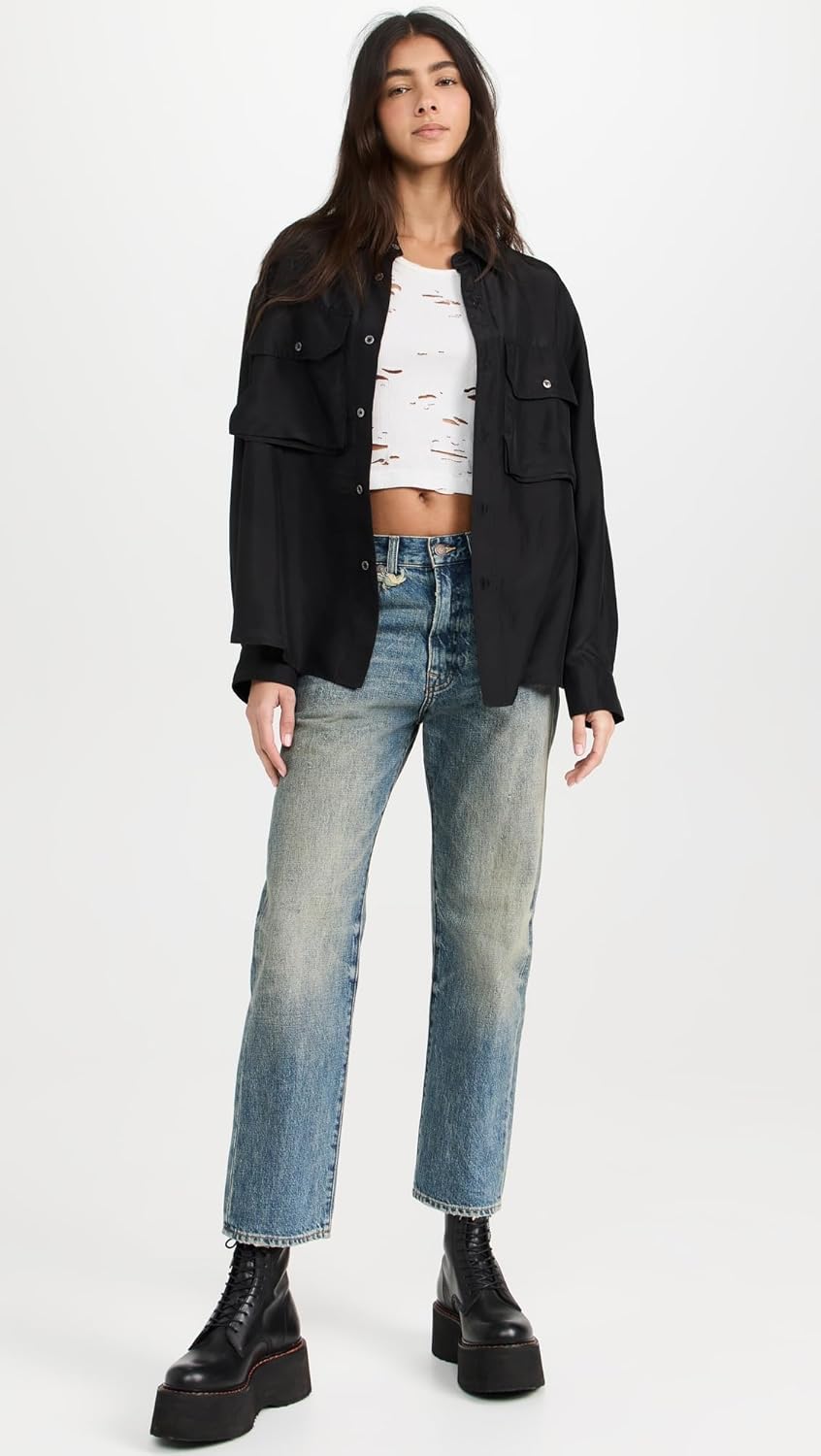 R13 Women's Boyfriend Jeans - Image 5