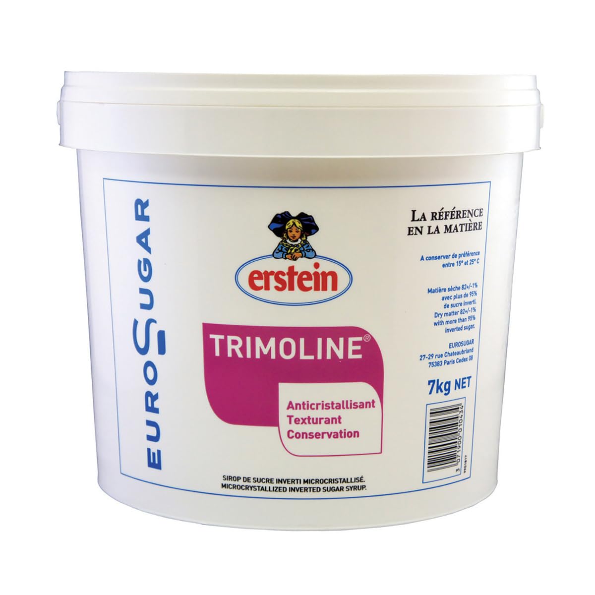 Artisan Specialty Trimoline Inverted Sugar, 7 kg - Premium Glucose and Fructose Mix, French Quality