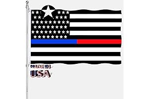 Police and Firefighter Flag