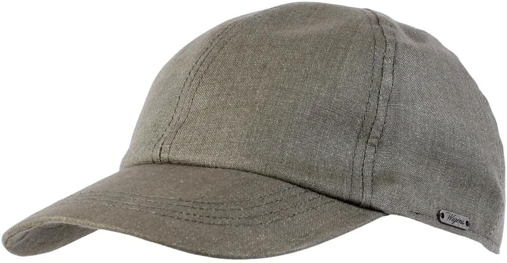 Wigens Classic Linen Light and Fresh Baseball Cap with Mesh Lining
