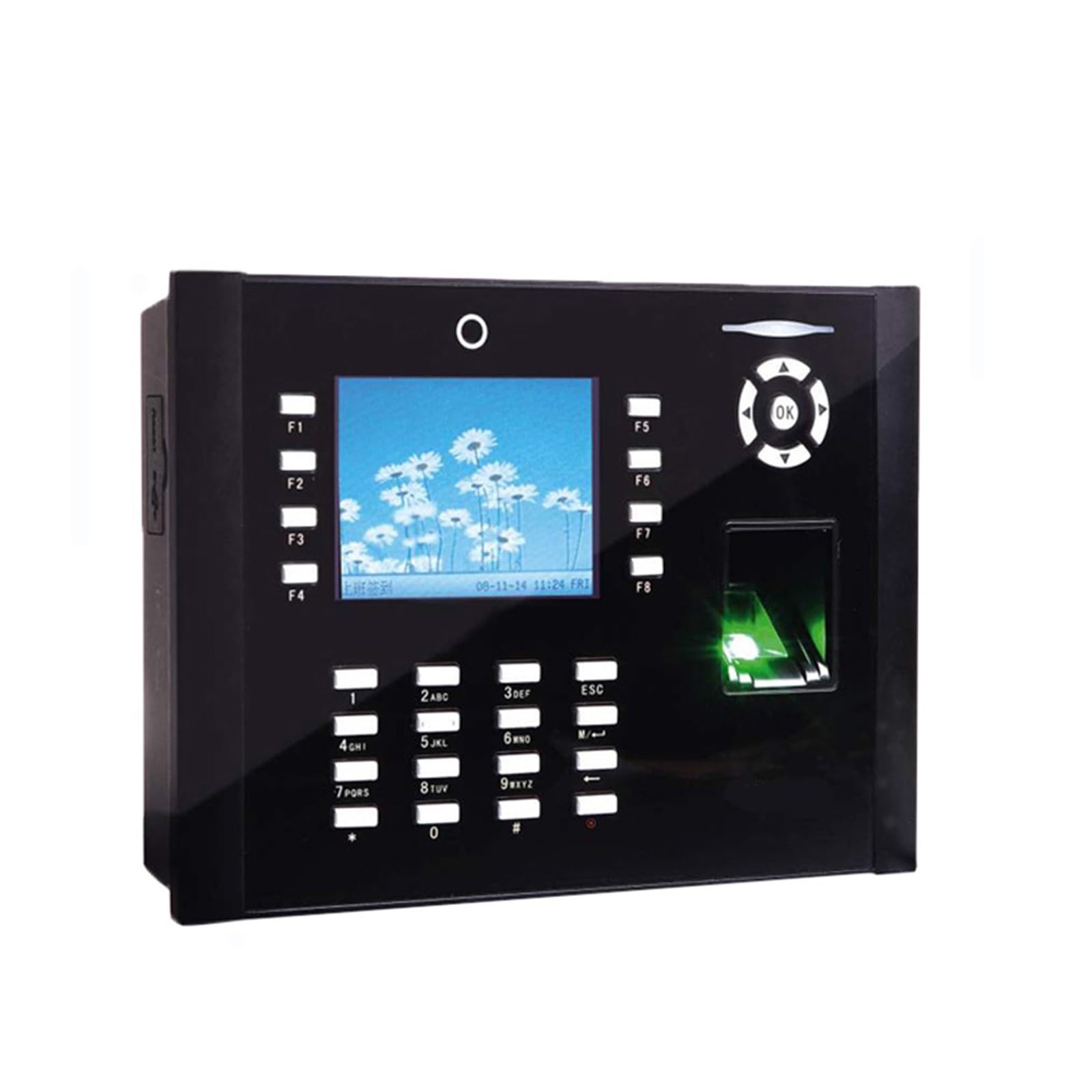 Horloges minuterie, IClock680/660 – reconnaissance biométrique d'empreintes digitales, Machine de contrôle d'accès et de temps de présence, lecteur de carte RFID en option, horloge(IClock680)