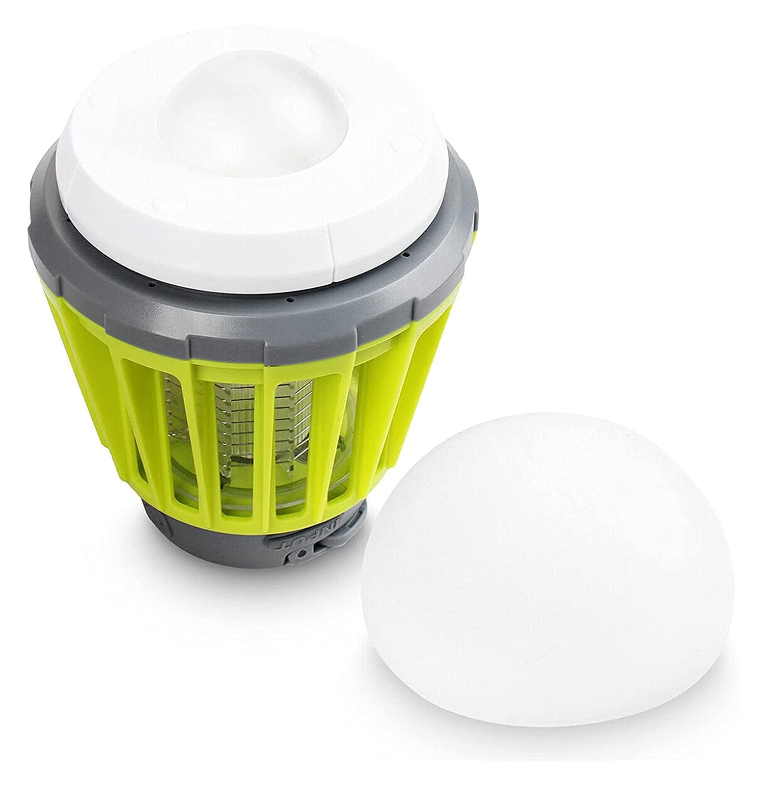Lampada elettrica per zapper antizanzare Assassino per zanzare elettrico ricaricabile tramite USB Portatile con gancio può essere appeso per tenda da campeggio per interni ed esterni Repellente per in