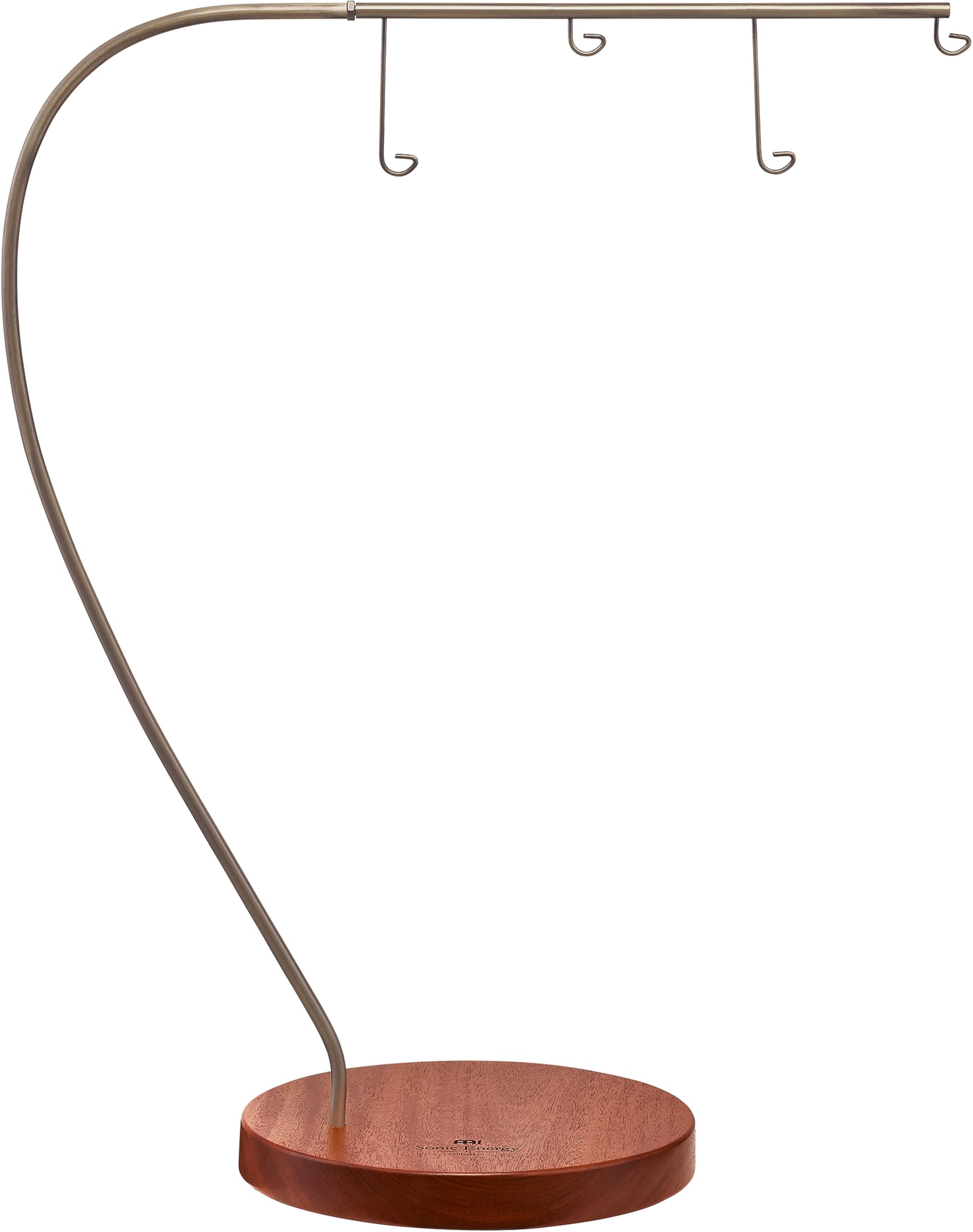Sonic Energy Cosmic Bamboo Chime Stand – Stilvoller Halter für 4 Klangspiel Instrumente – 47,3 x 58,5 cm – Aus Ki Bawang Holz und Stahl (CBCS4)