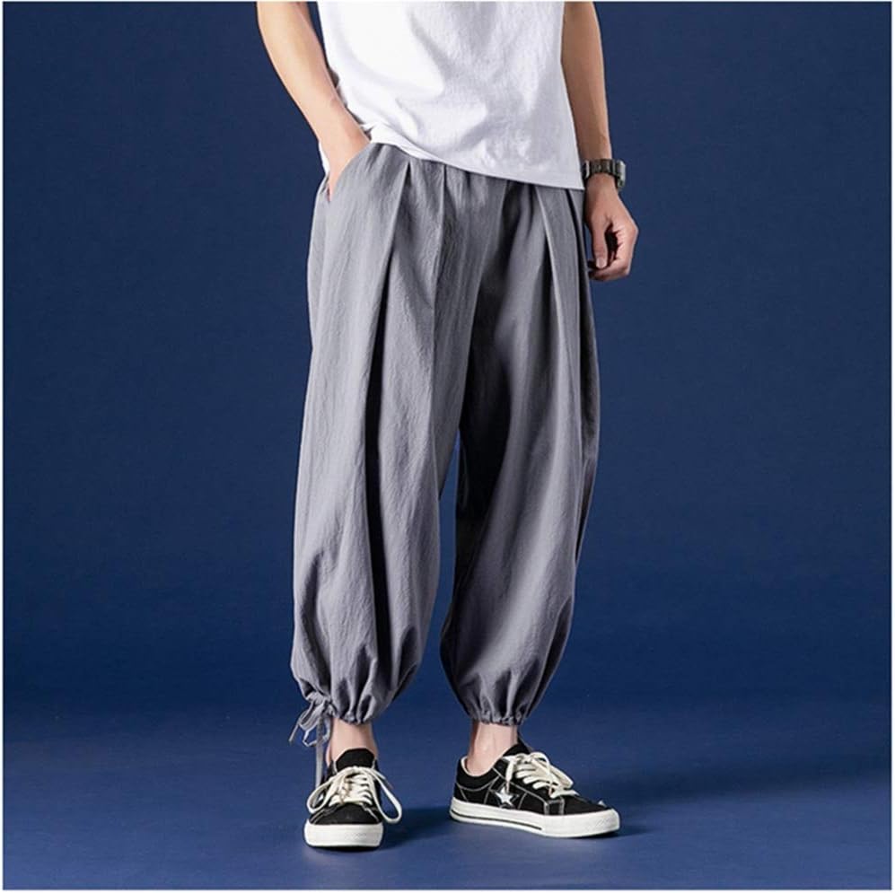 ロングパンツ 夏服 メンズ サルエルパンツ ユニセックス サルエルパンツ カジュアル ポケット 通気 ヒップホップ 【チノショートパンツ】 9