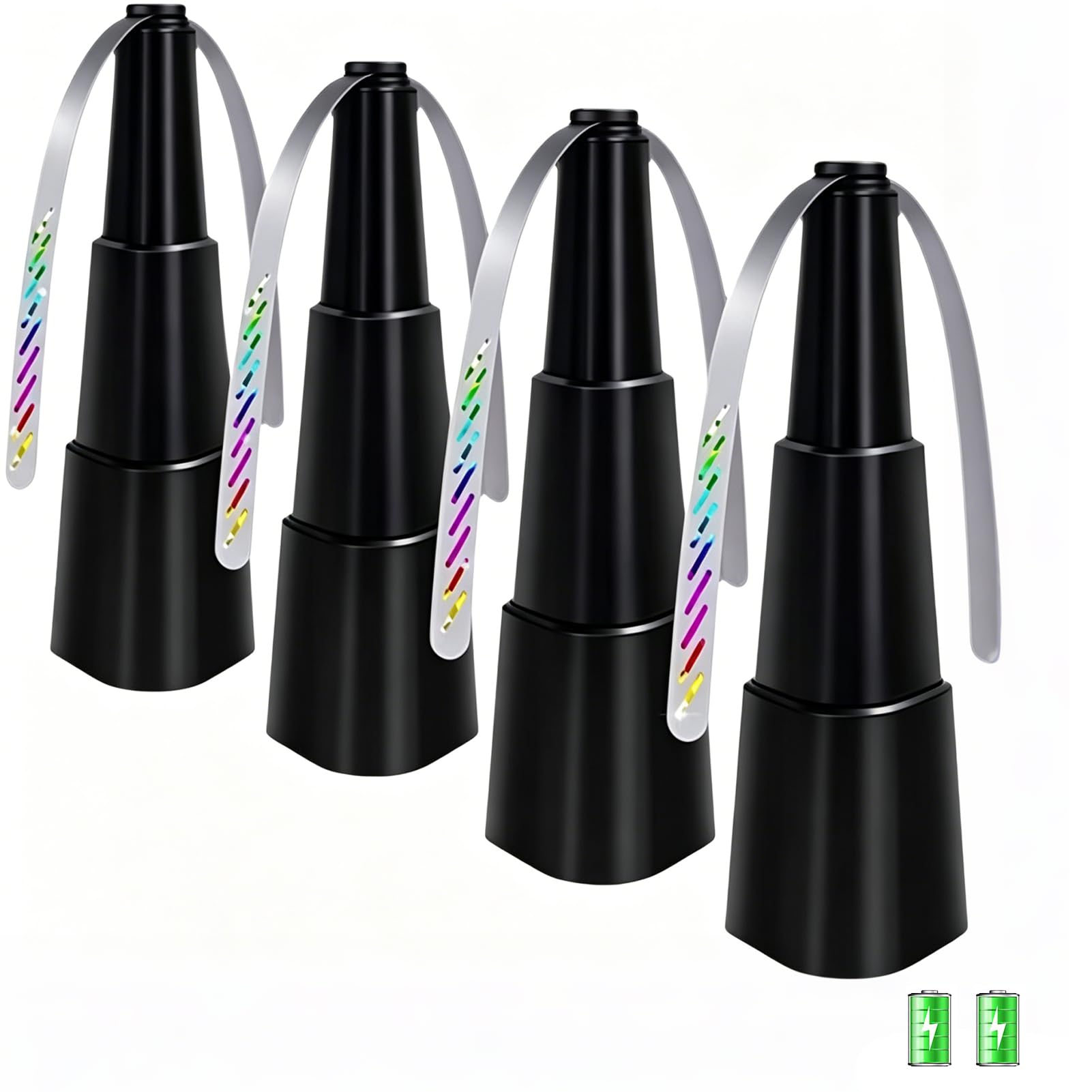 Fly Fans for Tables, Fly Repellent Fan with 2 Soft Blades、4Pcs