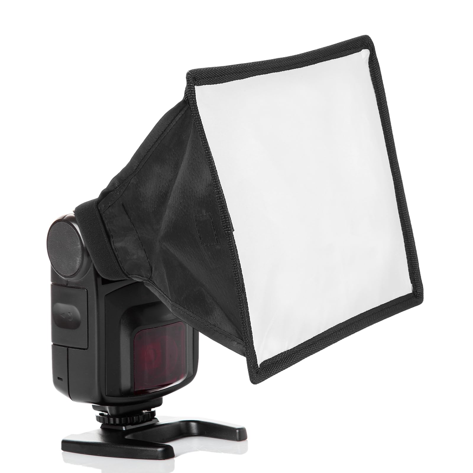 PATIKIL 7.5" x 9" Diffusore Di Luce Flash SoftBox, 2Pz Diffusore Universale Pieghevole Con Custodia Per SB-5000 SB-700 SB-300 SB-900 SB-910 SB-600 SB-4, Nero