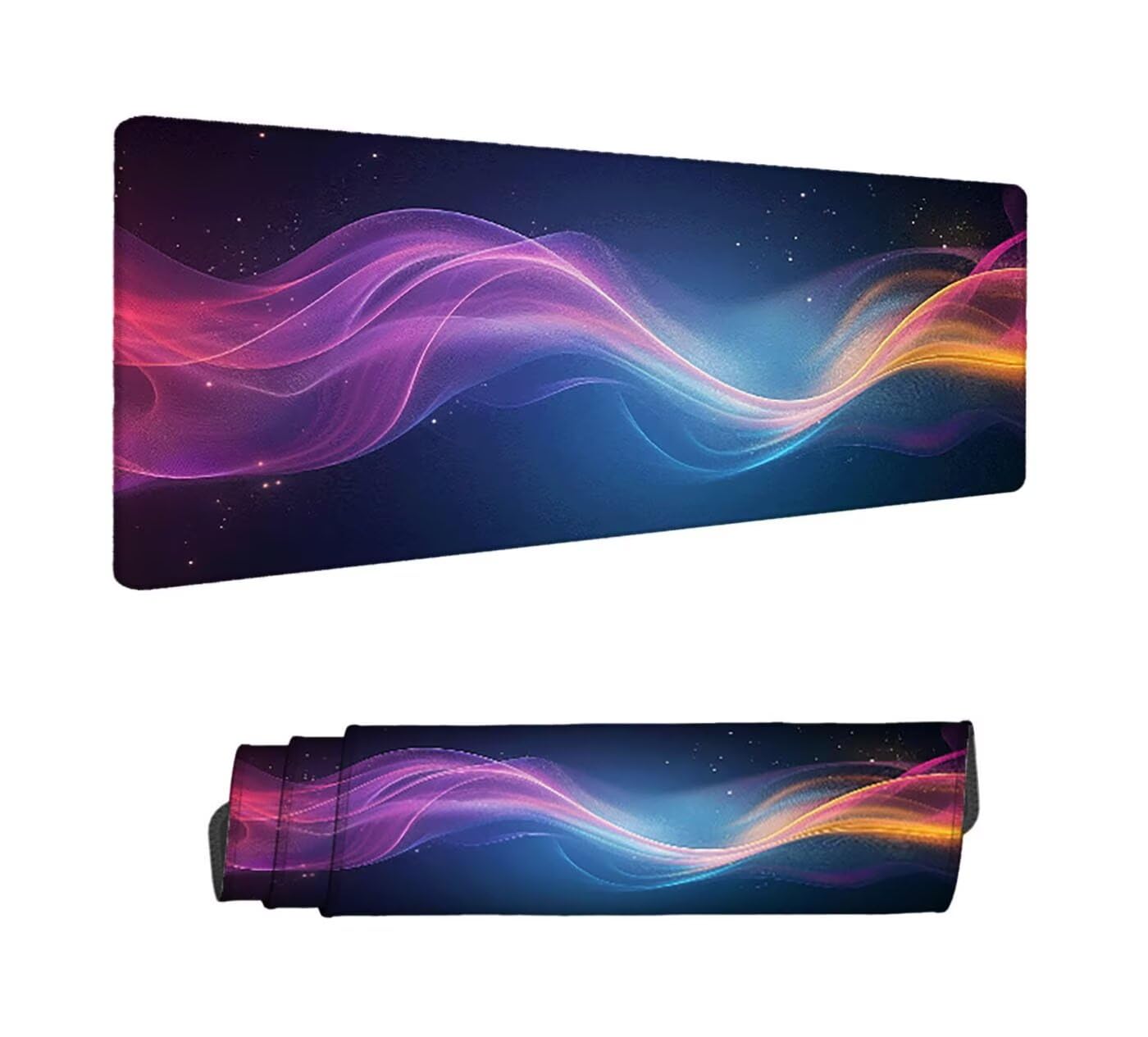 Podkładka pod mysz do gier XXL 1000 x 500 x 3 mm, kolorowa duża podkładka pod mysz do gier XXL z wodoodporną gumą, podkładka pod mysz do pracy na biurku, do gier, biura, H-5937