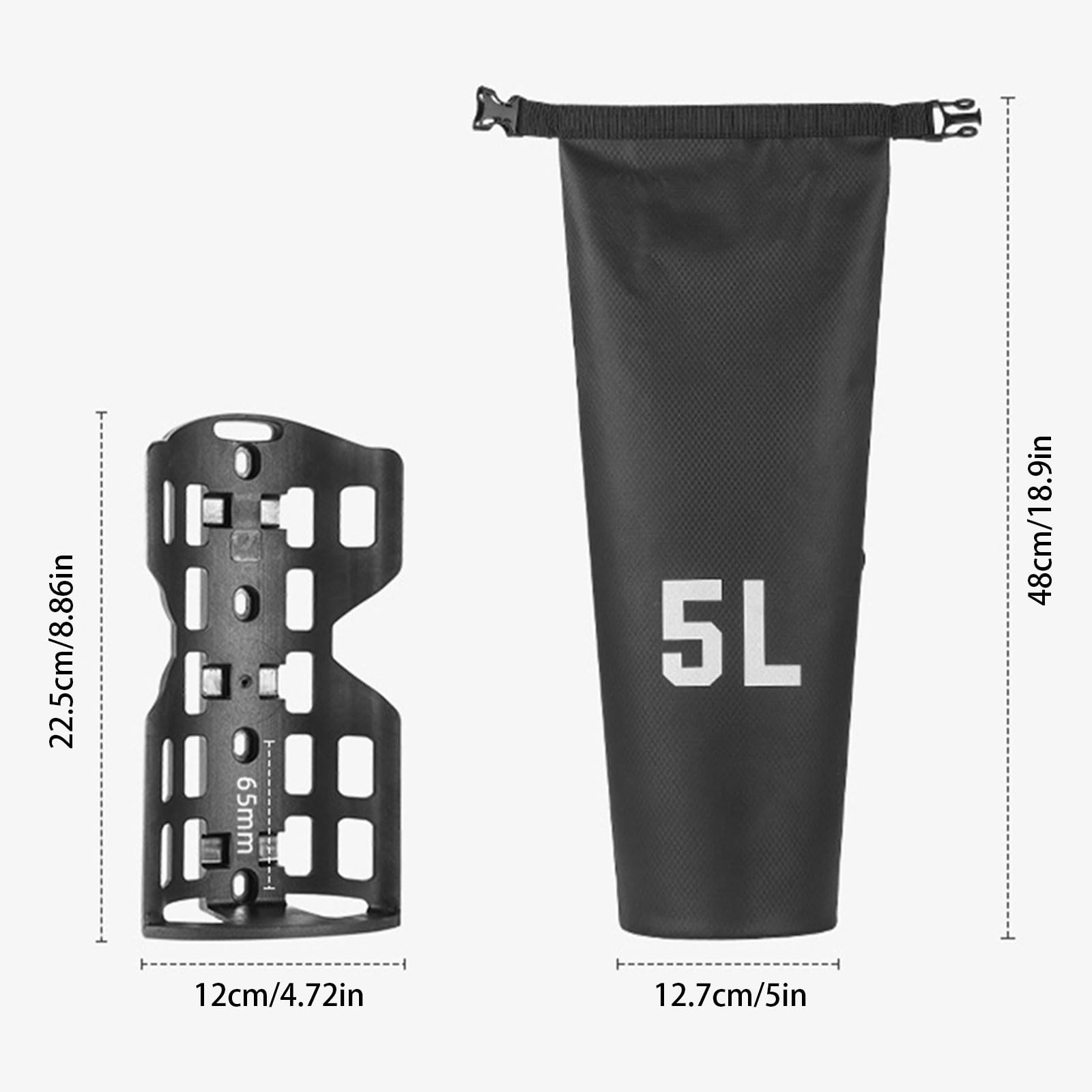 SPYMINNPOO Sac de Fourche Avant de V¨¦lo, Sac de Support de Selle Avant de V¨¦lo ¨¦tanche 5L pour de Route VTT SPYMINNPOO Sac de Fourche Avant de V¨¦lo, Sac de Support de Selle Avant de V¨¦lo ¨¦tanche 5L pour de Route VTT