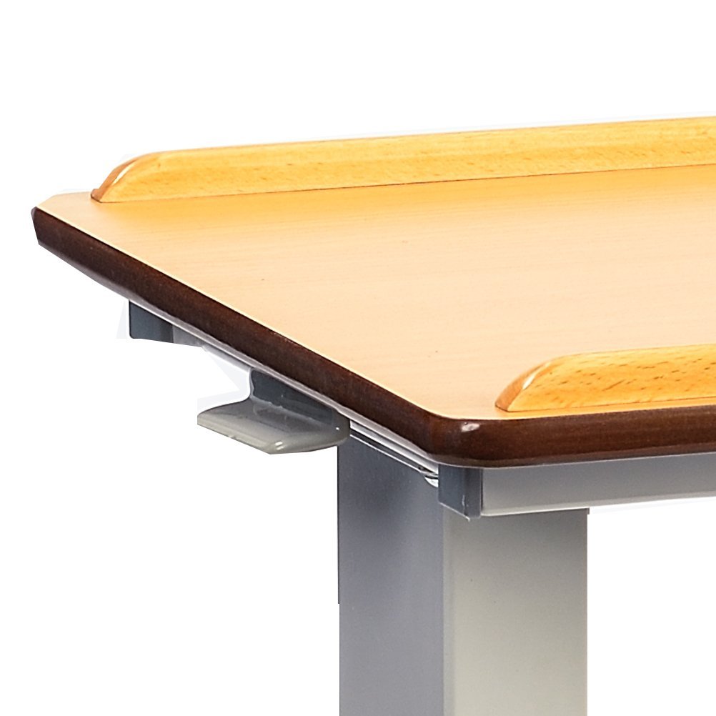 Nrs Healthcare Easylift Overbed/Over Chair Table Beech N43553 - Standard Base, Extra Low