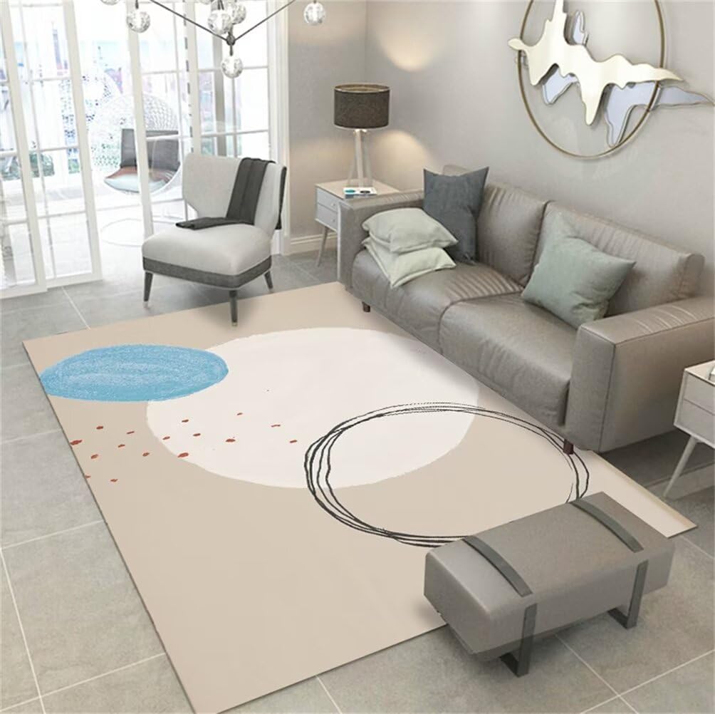 Tapis enfant lavable et anti-salissure pour chambre de garçon