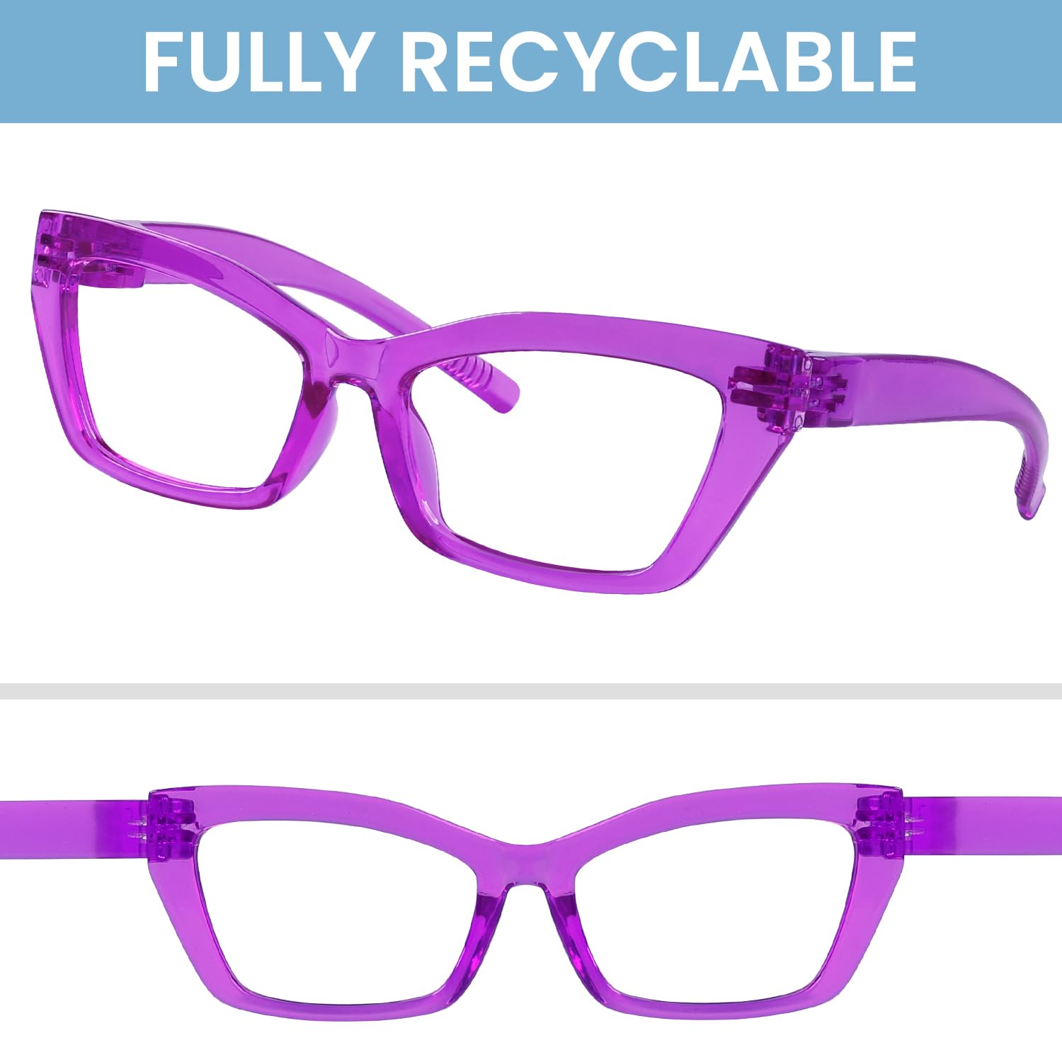 Eyekepper 5-Packs Metalless Design Reading Glasses For