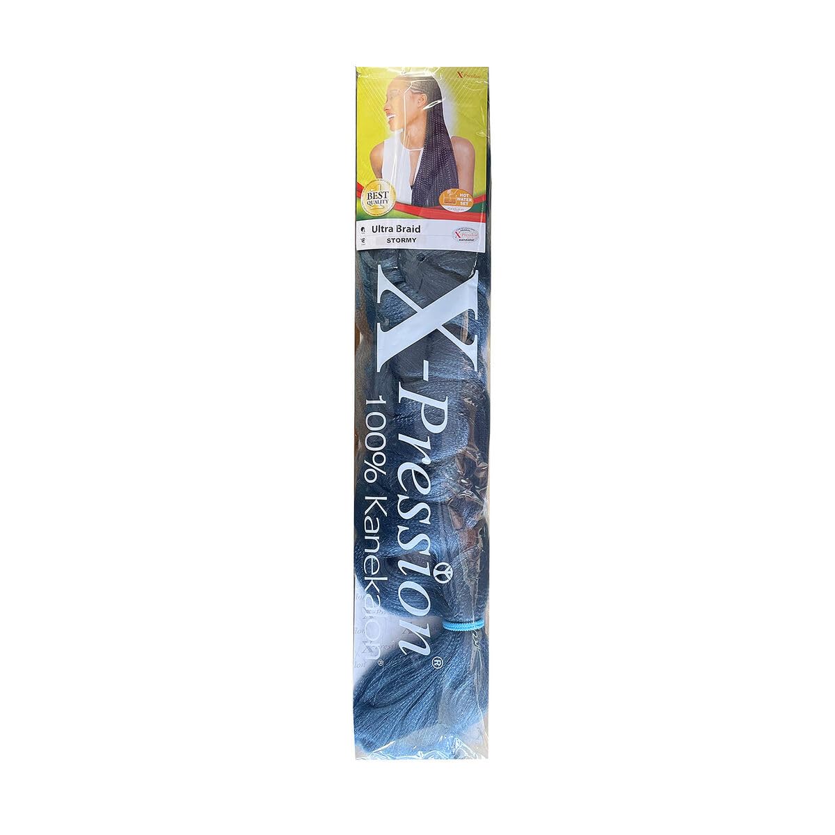 X-Pression Pression Stormy Synthetic Hair Extensions - Blue