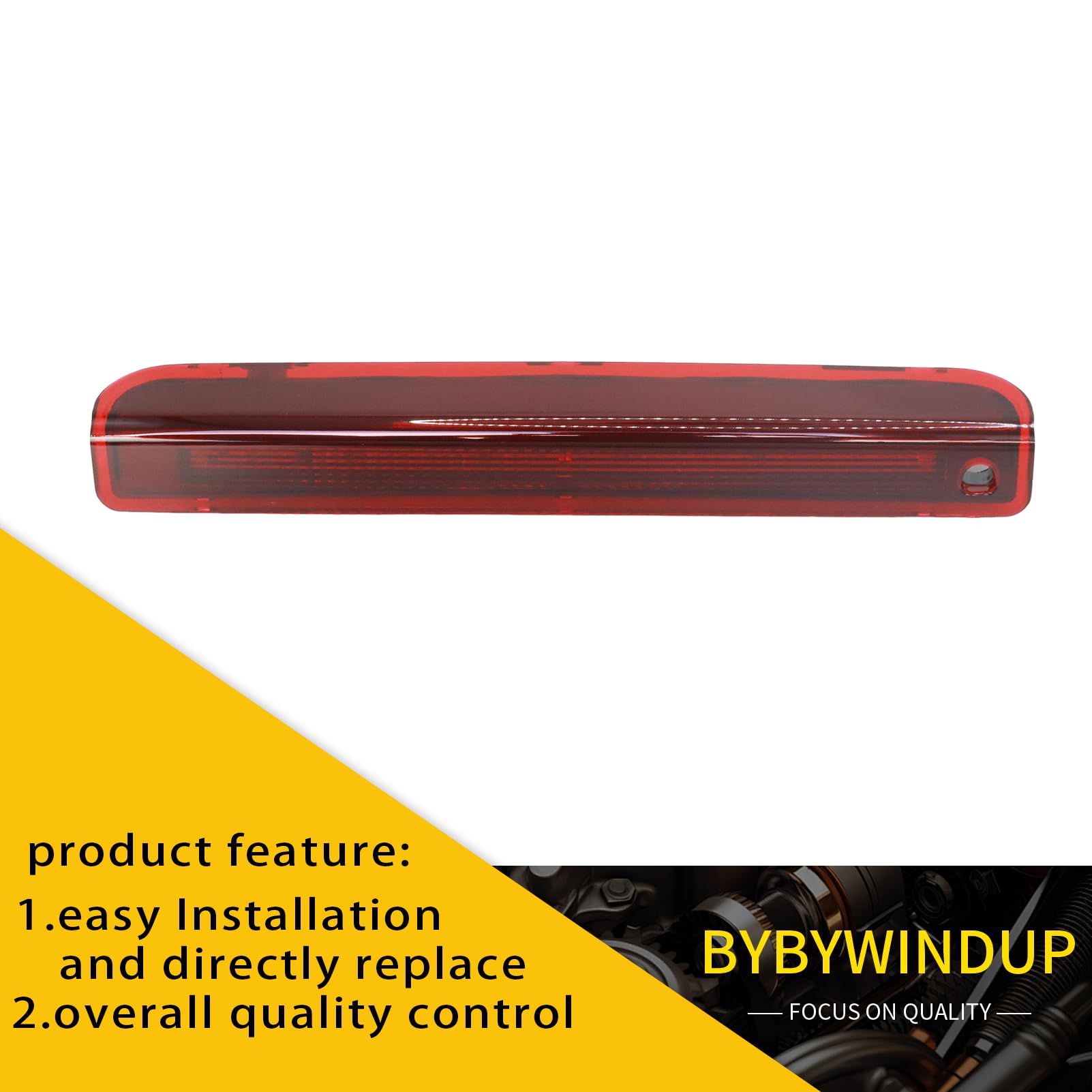 Tercera Luz Stop 3rd Luz de Freno Trasera de Alto Nivel 3ª Compatible con Renault Megane III 2008-2015 Sustituye a la Referencia 265900006R