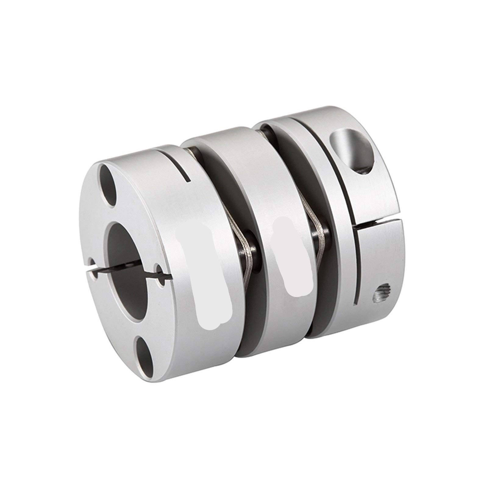 SUOFEILAIMU-PHONE CASE Metal Coupler Flexible Shaft Coupling D26 L35 Aluminum Double Diaphragm for CNC Servo Stepmotor (Inner Diameter : 5x8)