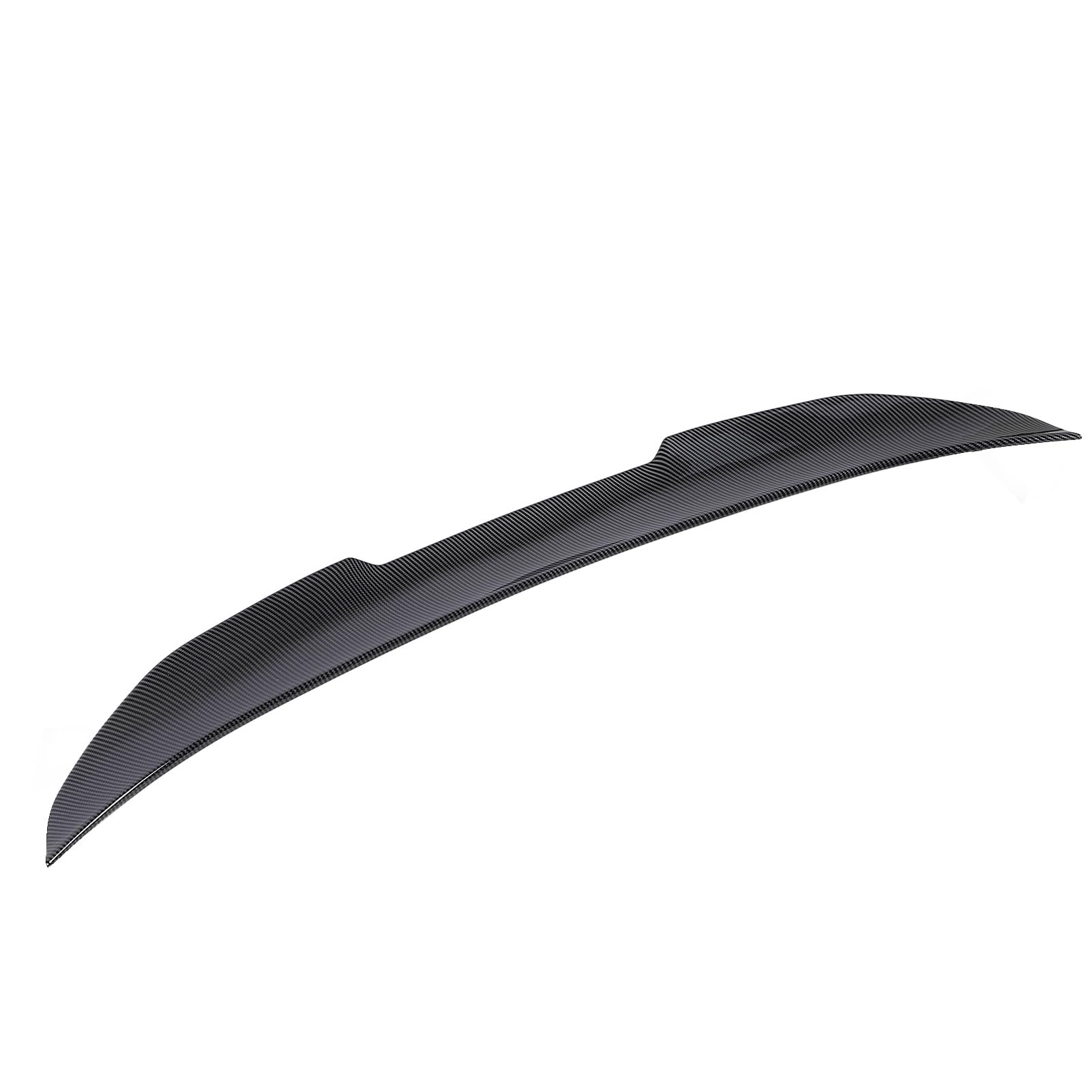 Keenso Tylny Spojler Bagażnika Carbon Fiber Pattern Spoiler ABS, for PSM
