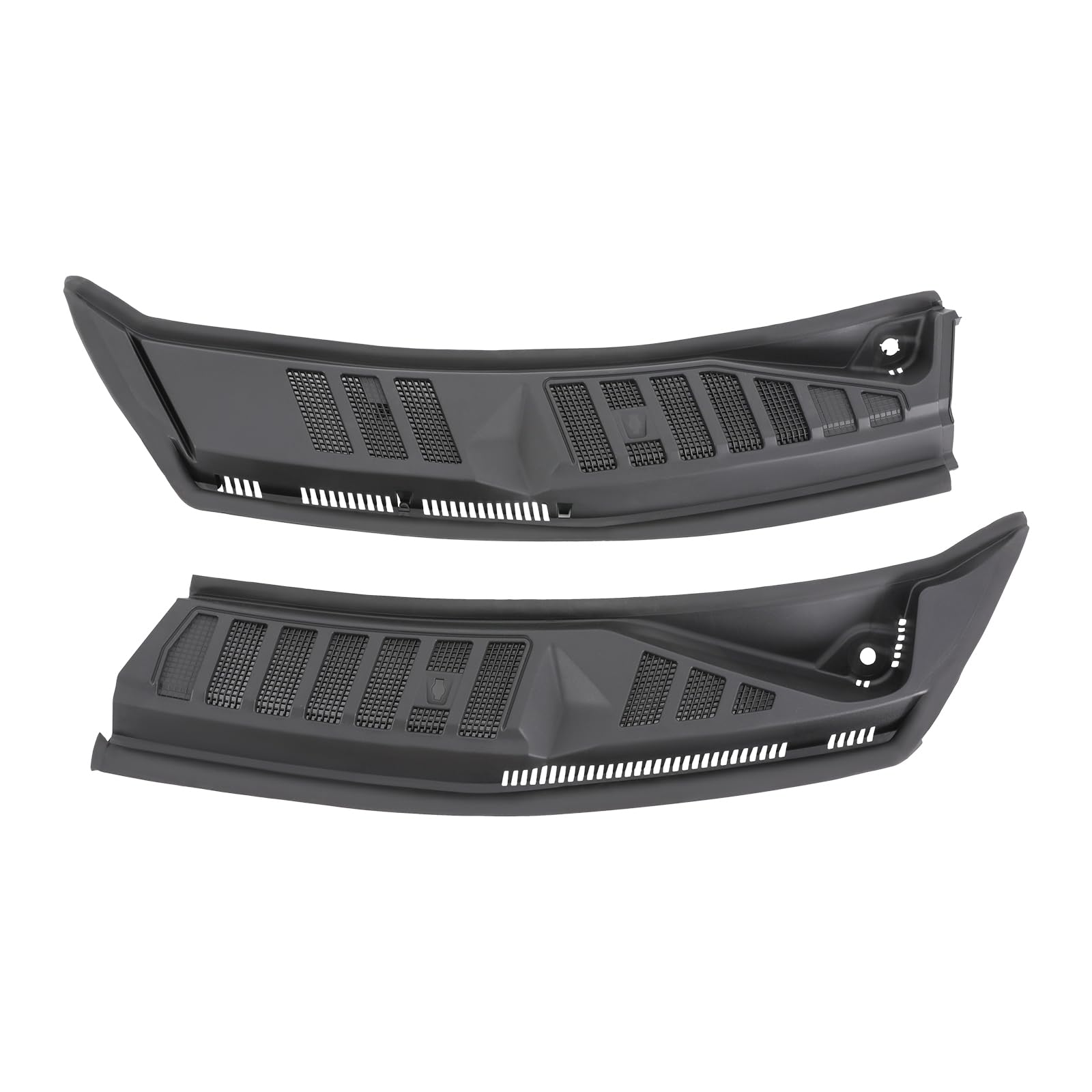 Windshield Window Wiper Cowl for 2015-2020 Ford F-150, Windshield Wiper Cowl Panel Grille, OE FL3Z15022A69A, FL3Z25022A69B