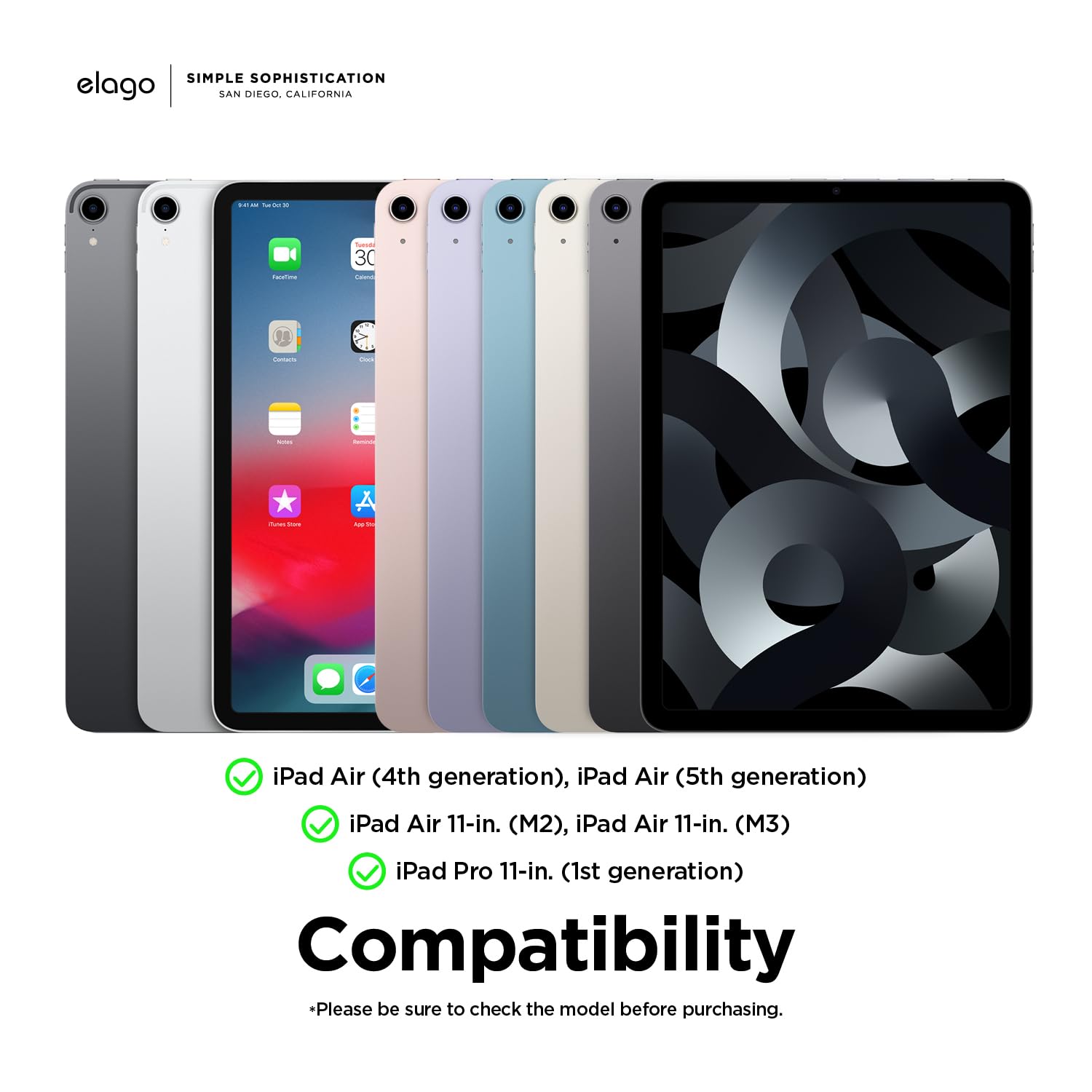 Amazon.co.jp: elago iPad Air 10.9インチ 第5世代 第4世代 ケース 