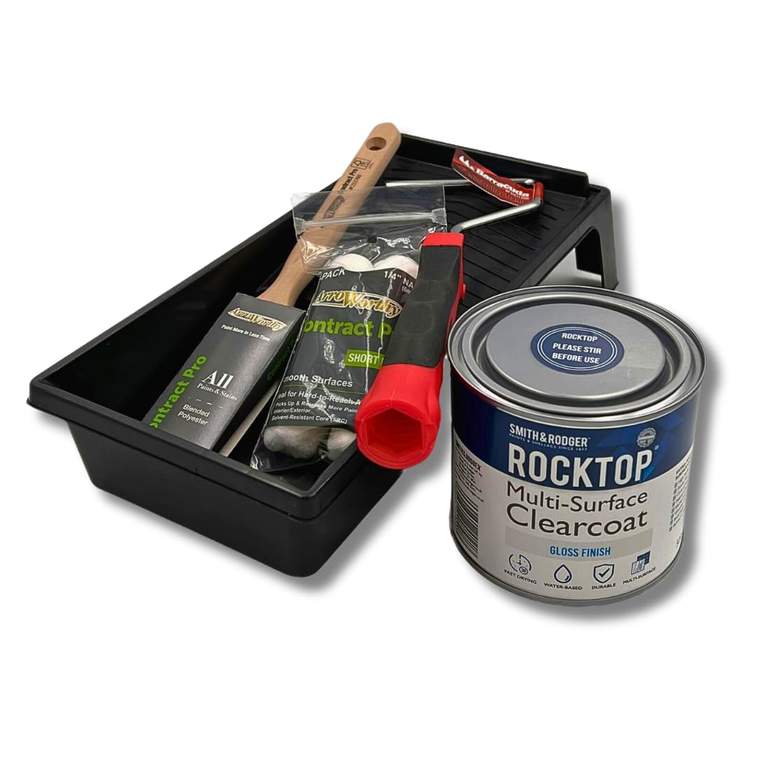 Kit d'application de vernis brillant Arroworthy pour rénover vos meubles de salon