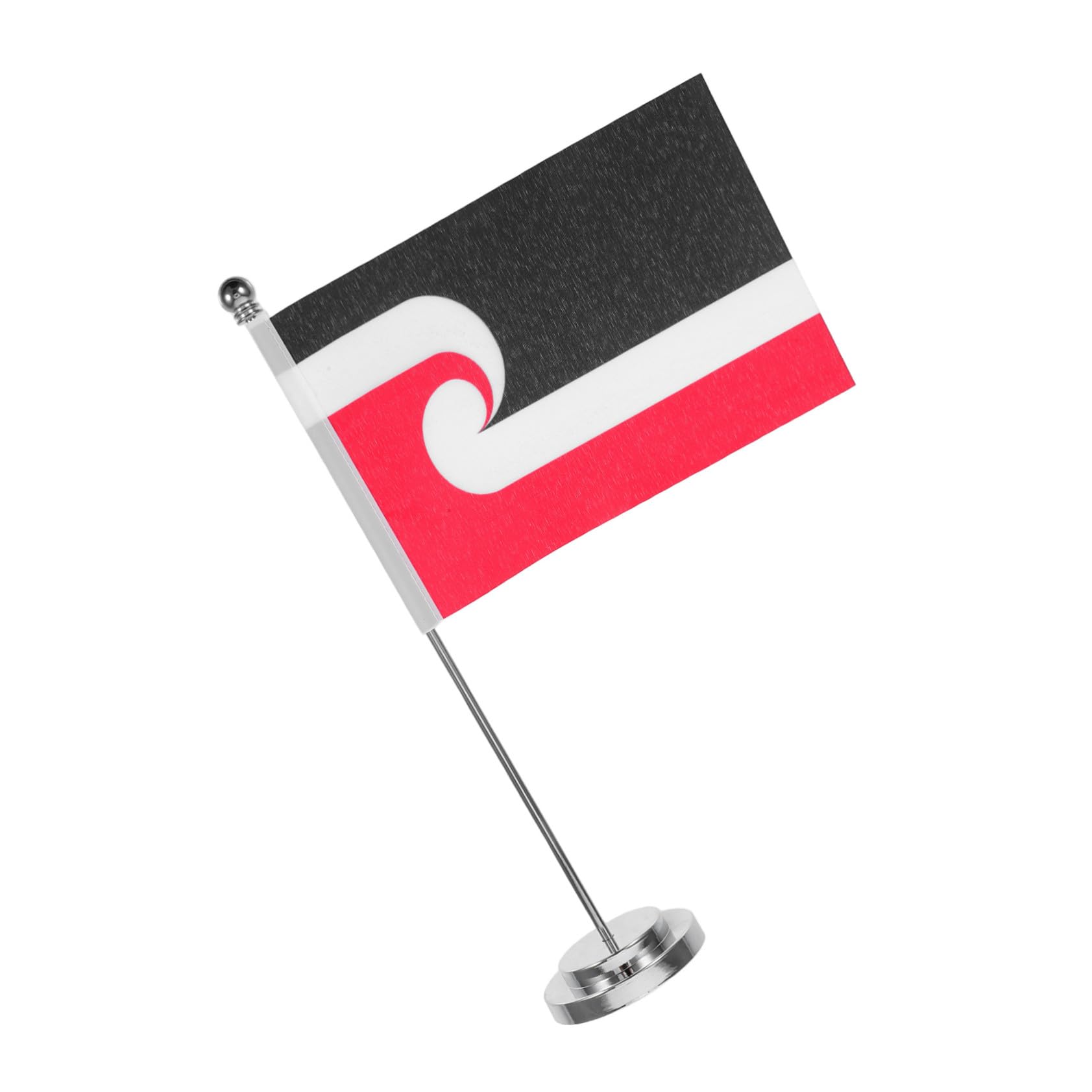 3 Piezas Mini Bandera de Mesa de Poliéster con Diseño Fácil Instalación y Limpieza Soporte de Escritorio para Oficina Restaurante y Decoración Cultural
