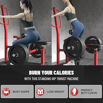 Amazon | FAGUS H スタンディングヒップスラストマシン 660ポンド