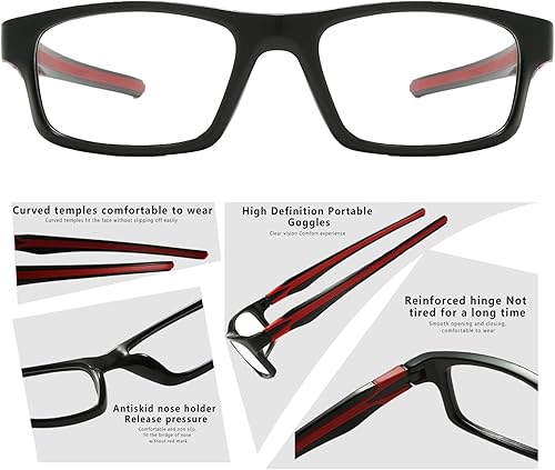 Miniatura 4 de Gafas de sol deportivas fotocromáticas con bloqueo de luz azul para hombres y mujeres, gafas de ciclismo transparentes para conducción, gafas de