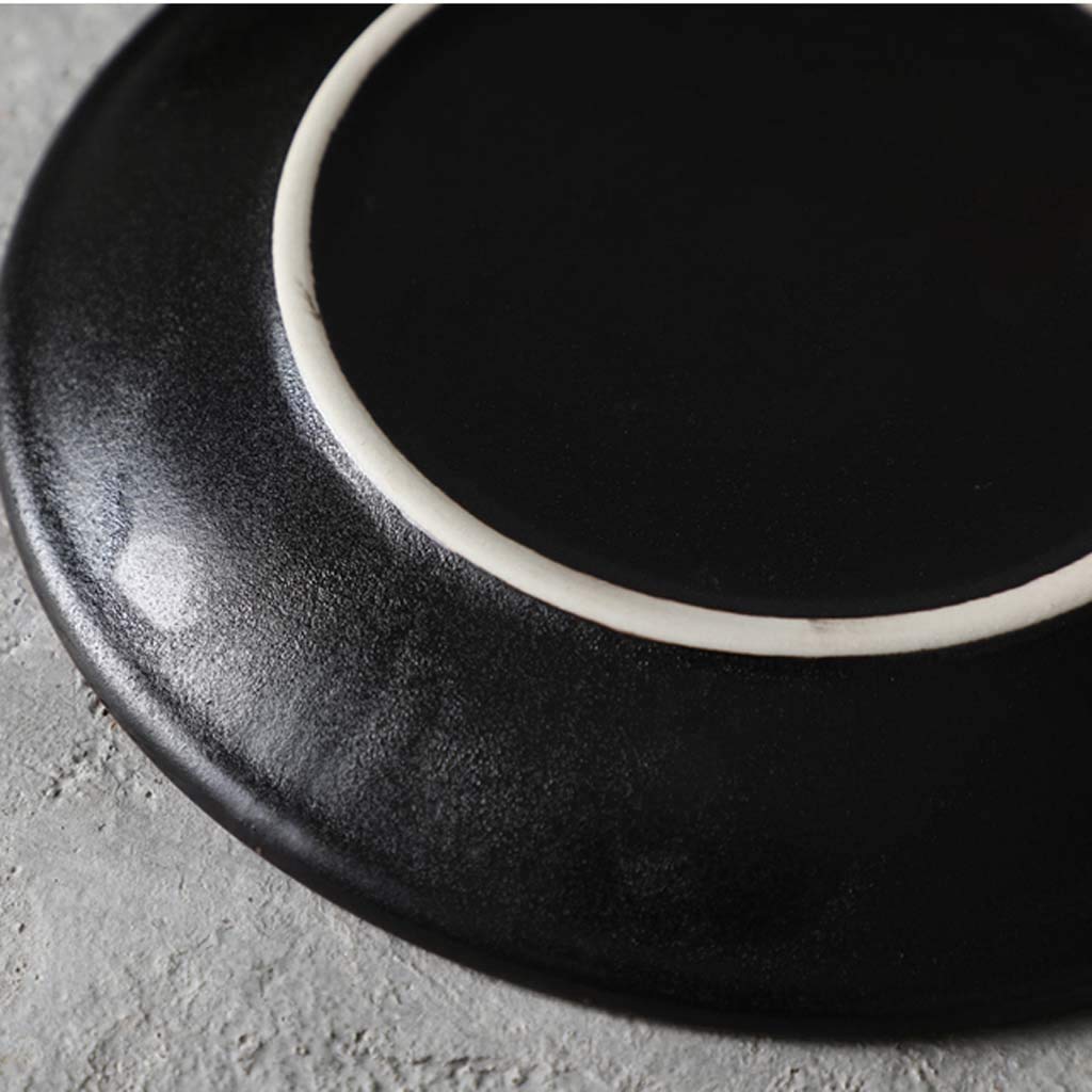 Vaisselle Bol en céramique simple, tasse cuillère à vaisselle Ensemble de comptoir de restaurant quatre pièces | Ensemble d'une personne