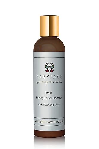 Miniatura 1 de Babyface DMAE Limpiador facial reafirmante con arcilla purificadora, reductor de poros, 4.4 oz.