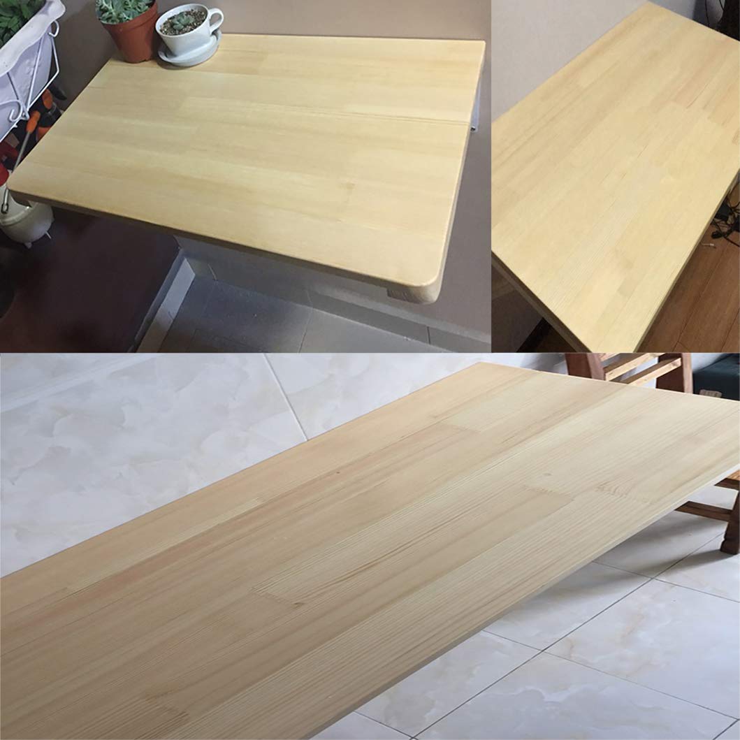 Tavolo da Cucina Pieghevole in Legno, a Muro Scrivania Mensola della Cucina di Casa Tavolo da Studio Multifunzione per Computer da Ufficio