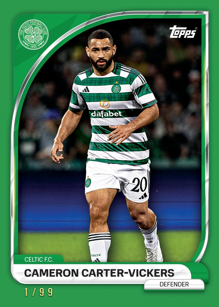 Scatola da collezione celtica 2025/26 - Scatola da collezione - contiene 35 carte tra cui LE e paralleli!