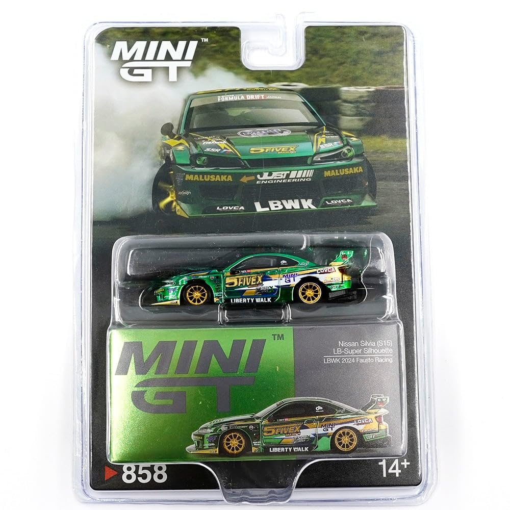 Amazon.com: 1:64 Scale Diecast Model Car Compatible with Mini GT