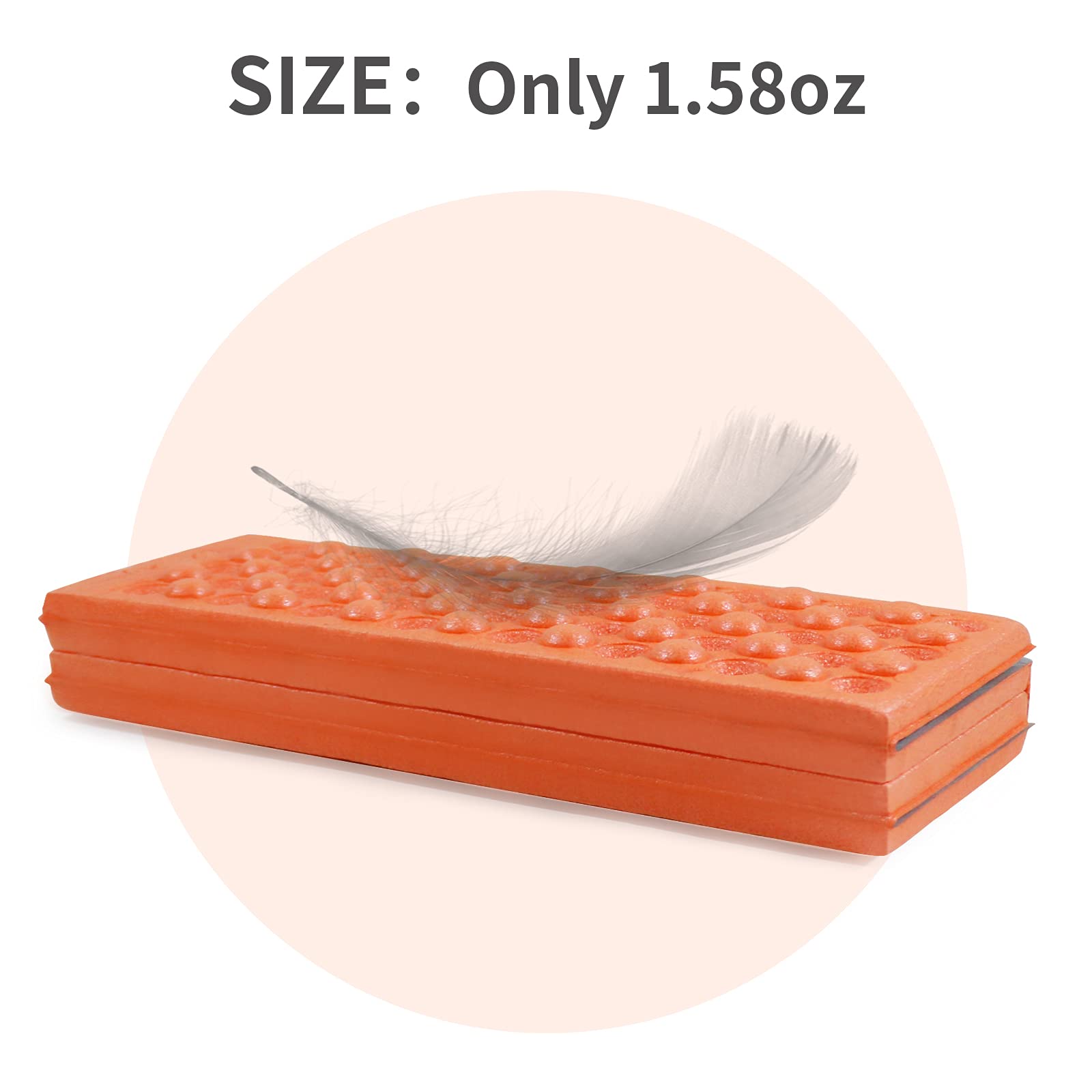 Camping Seat Pad - Foldable & Waterproof Foam Mat -5