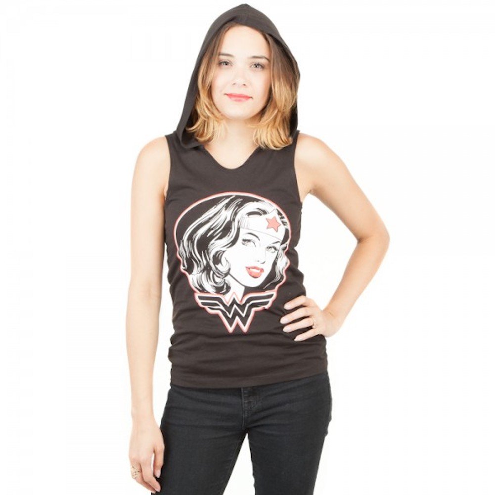 Wonder Woman DC Comics Juniors Hooded Tank