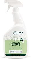 Vista 1 de Clean Republic Spray limpiador multiusos, derivado de la naturaleza, sin blanqueador y sin fragancia, limpiador multisuperficie, 32 onzas, 1 paquete