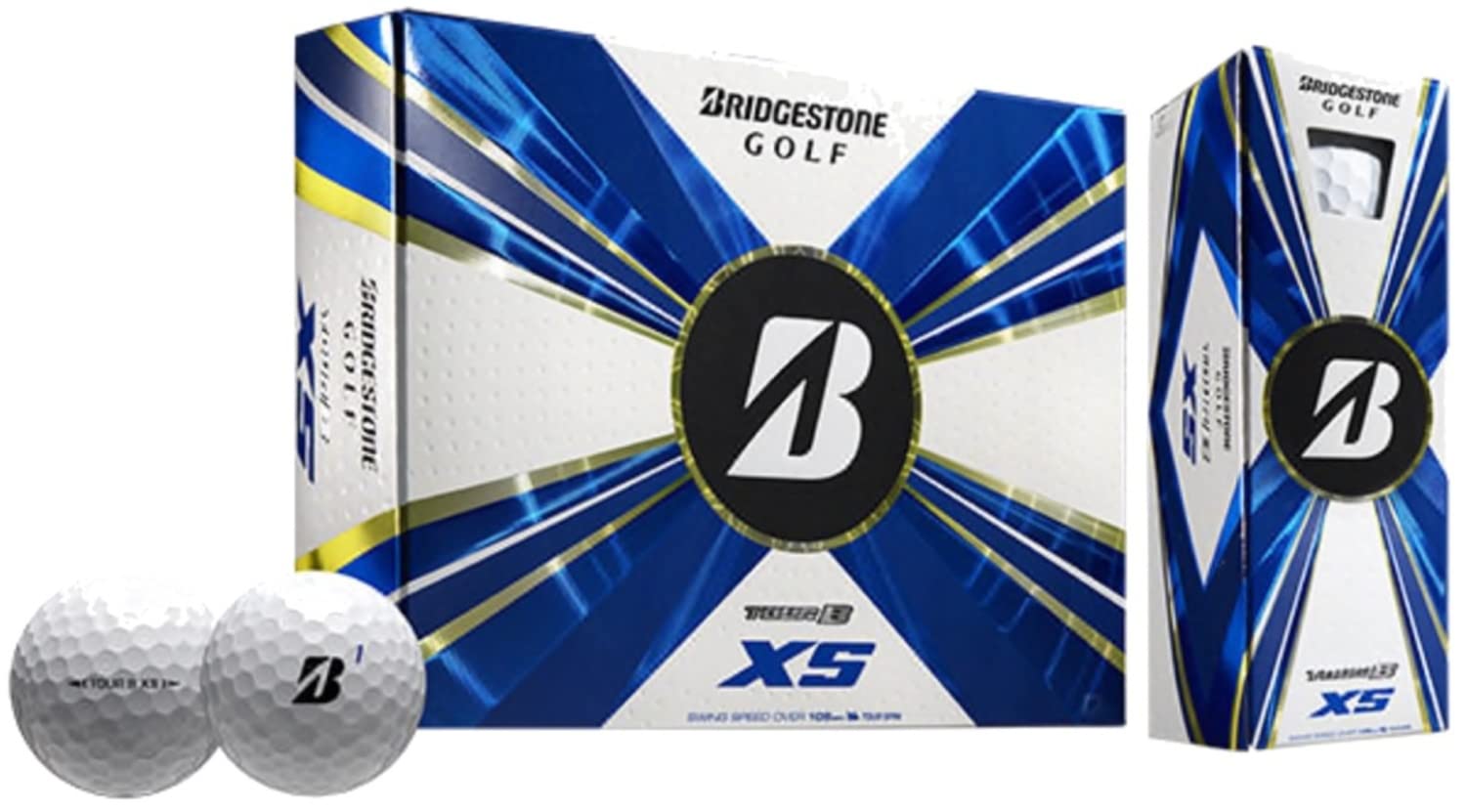 【US仕様】ブリヂストンゴルフ ゴルフボール TOUR B XS 1ダース 20…