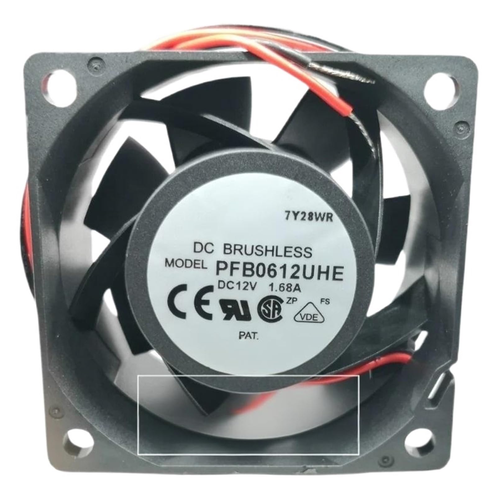 WEUSANXPL PFB0612UHE 6038 12V 1.68A Cooling Fan 60 * 60 * 38mm