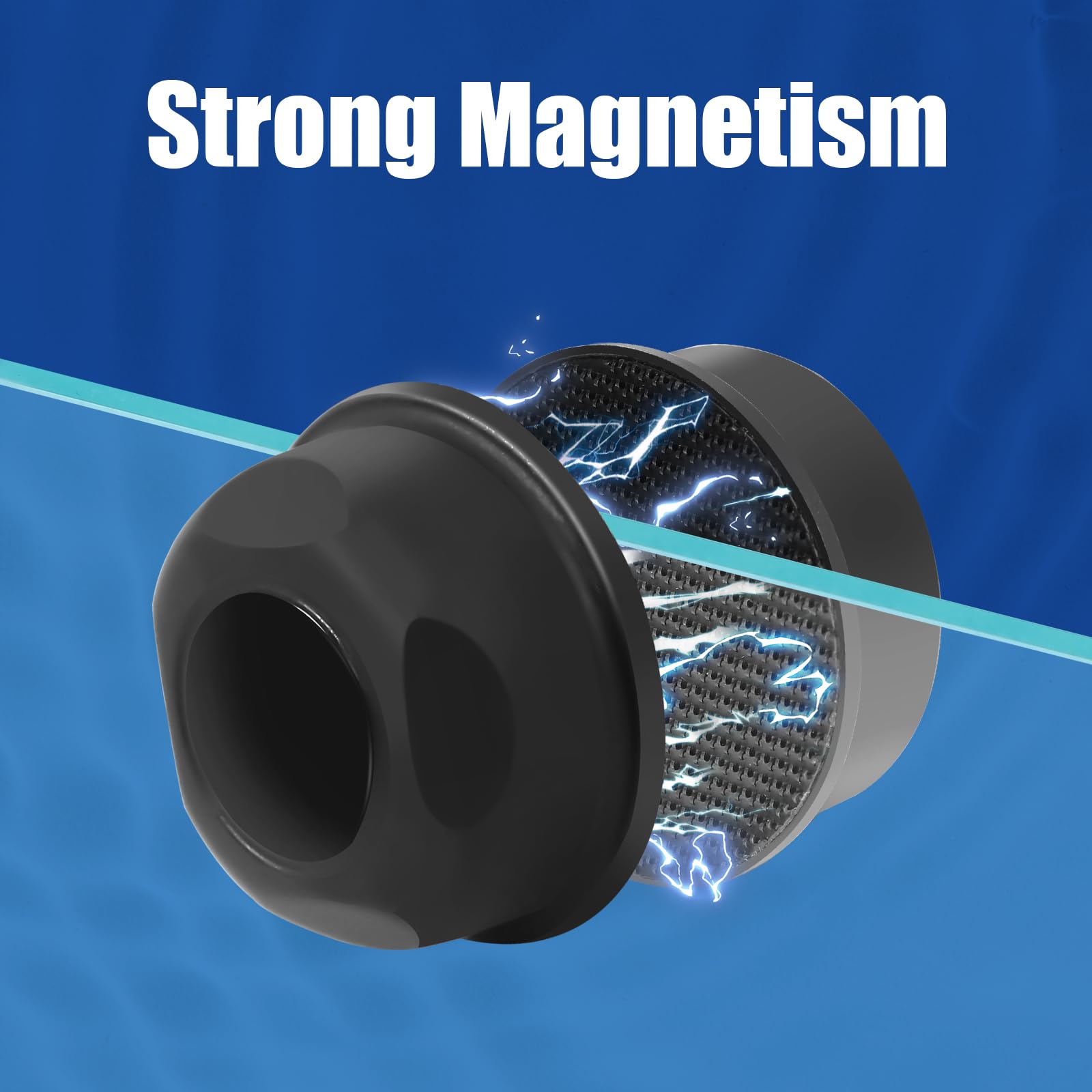 AQUANEAT Aquarium Magnetic Brush, Glass Fish Tank Cleaner, Algae Scraper, Not for Acrylic and Plastic - image 4