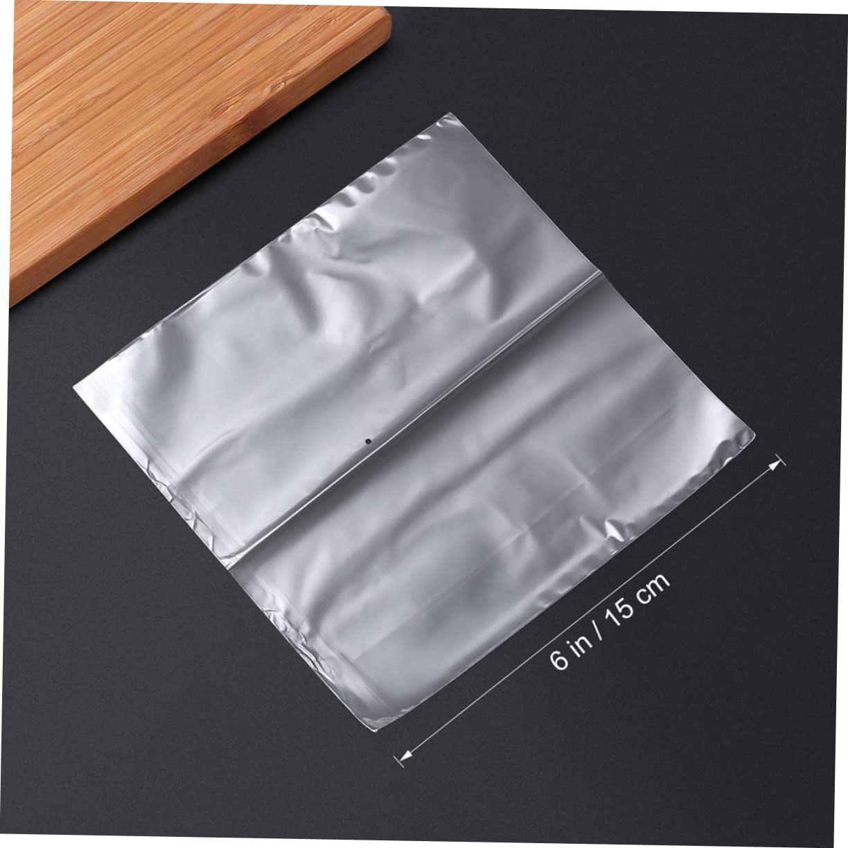 OSOLADY DIY Essential 100 Pof Heat Shrink Wrap Bags 20x30mm White Transparent Film Waterproof Heat Shrinkable for Soaps Hotel Use