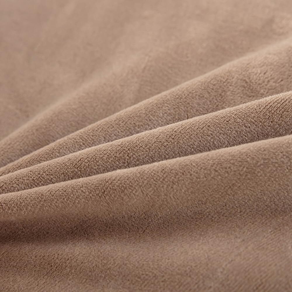 Copripoltrona a vasca Chesterfield 2 pezzi Copripoltrona Club Chair Copripoltrona elasticizzata Copripoltrona a vasca 1 posto Tullsta(Brown)