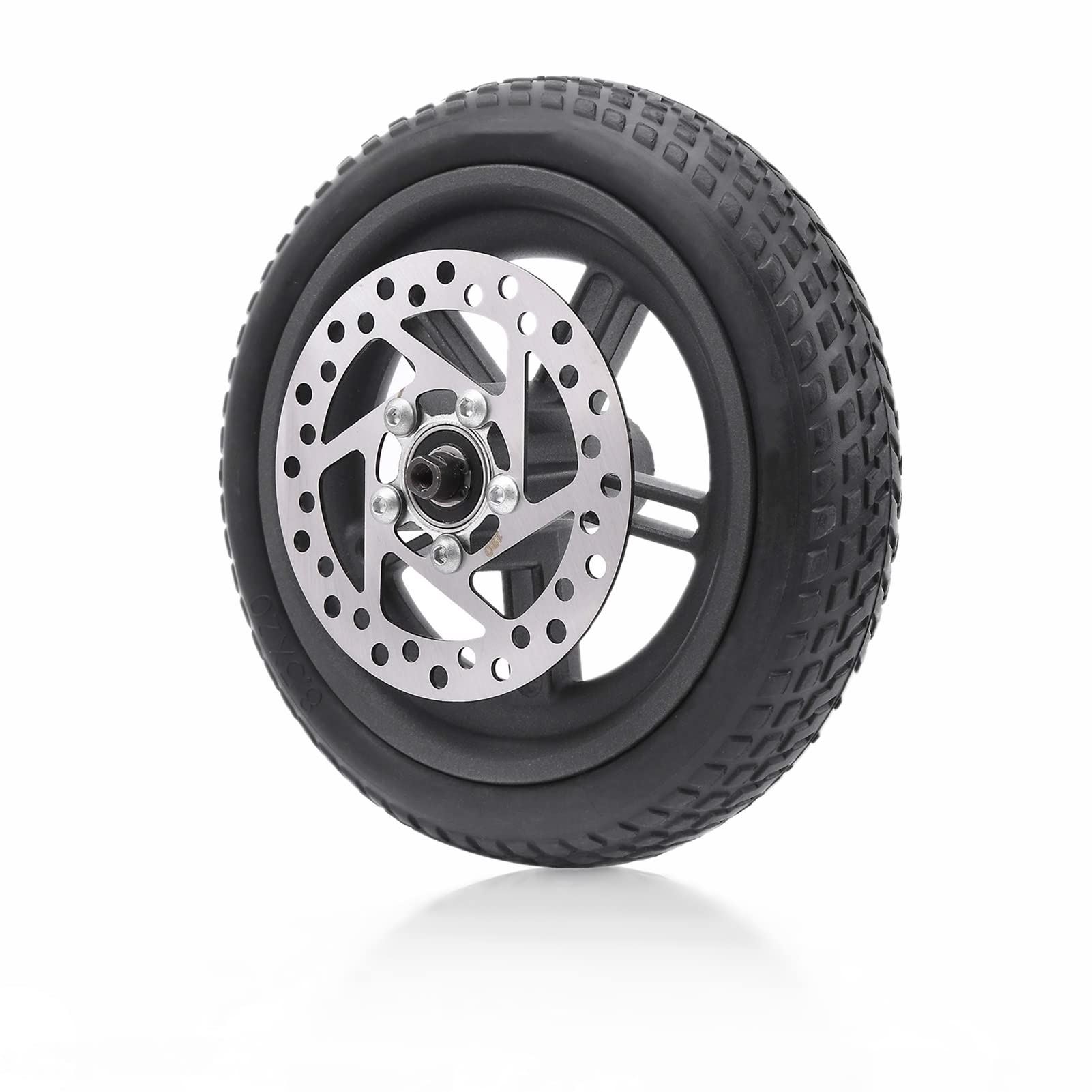 Alomejor Roue Scooter électrique, Remplacement Facile arrière 8,5 Pouces Frein à Disque 120mm, Pièce détachée pour réparateurs urbains Cyclistes Occasionnels déplacements Quotidiens