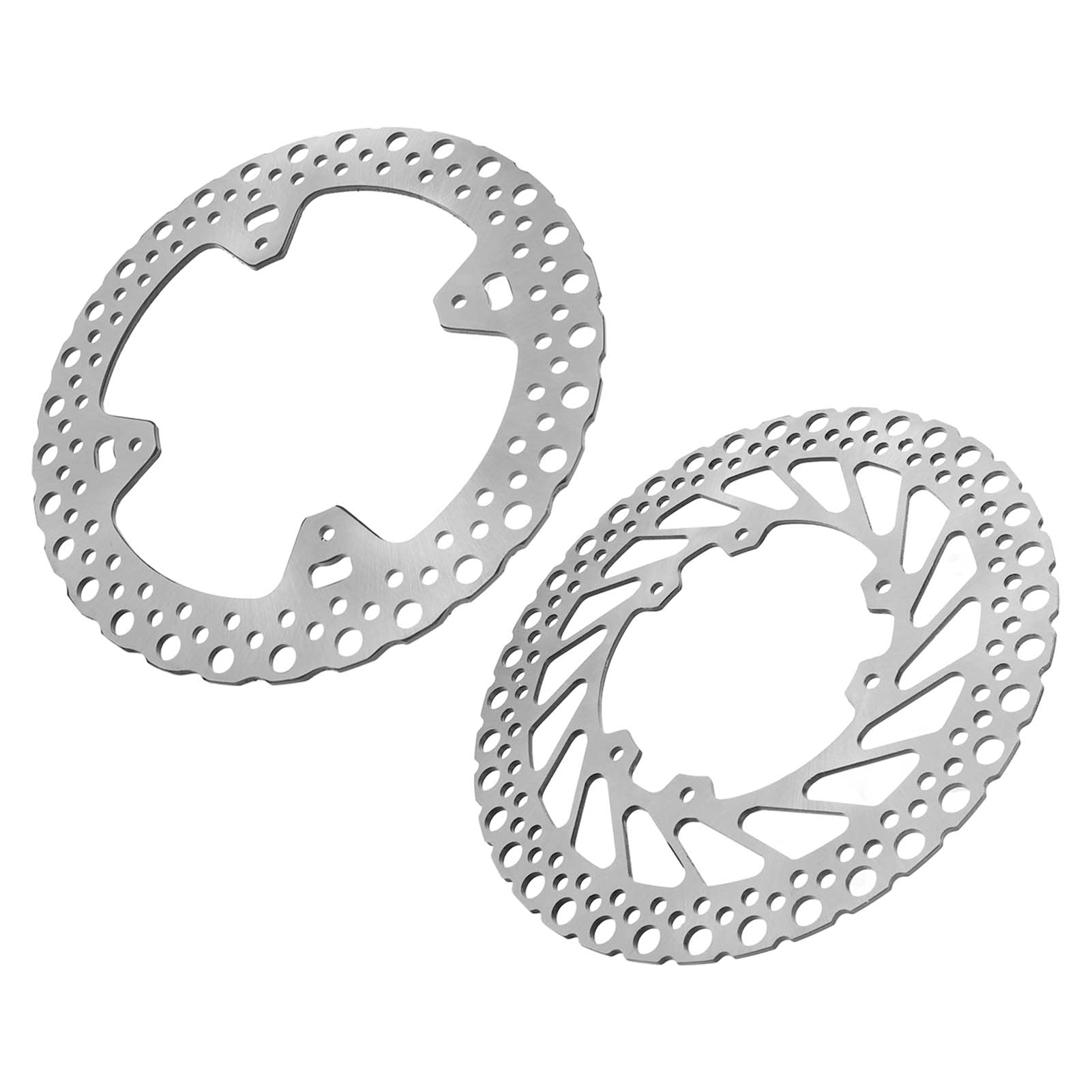 Qqmora Set Rotore Freno a Disco da 240 Mm di Ricambio Durevole in Acciaio Inossidabile per CR125R CR250R CRF250R CRF450R