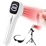 Red Light Therapy Promotes vasodilation & Lymphatic Circulation. Cold Laser Therapy Device with Infrared Dual Wavelength,Infrared Light Therapy with Four Modes & Angle Adjustment with Stand.