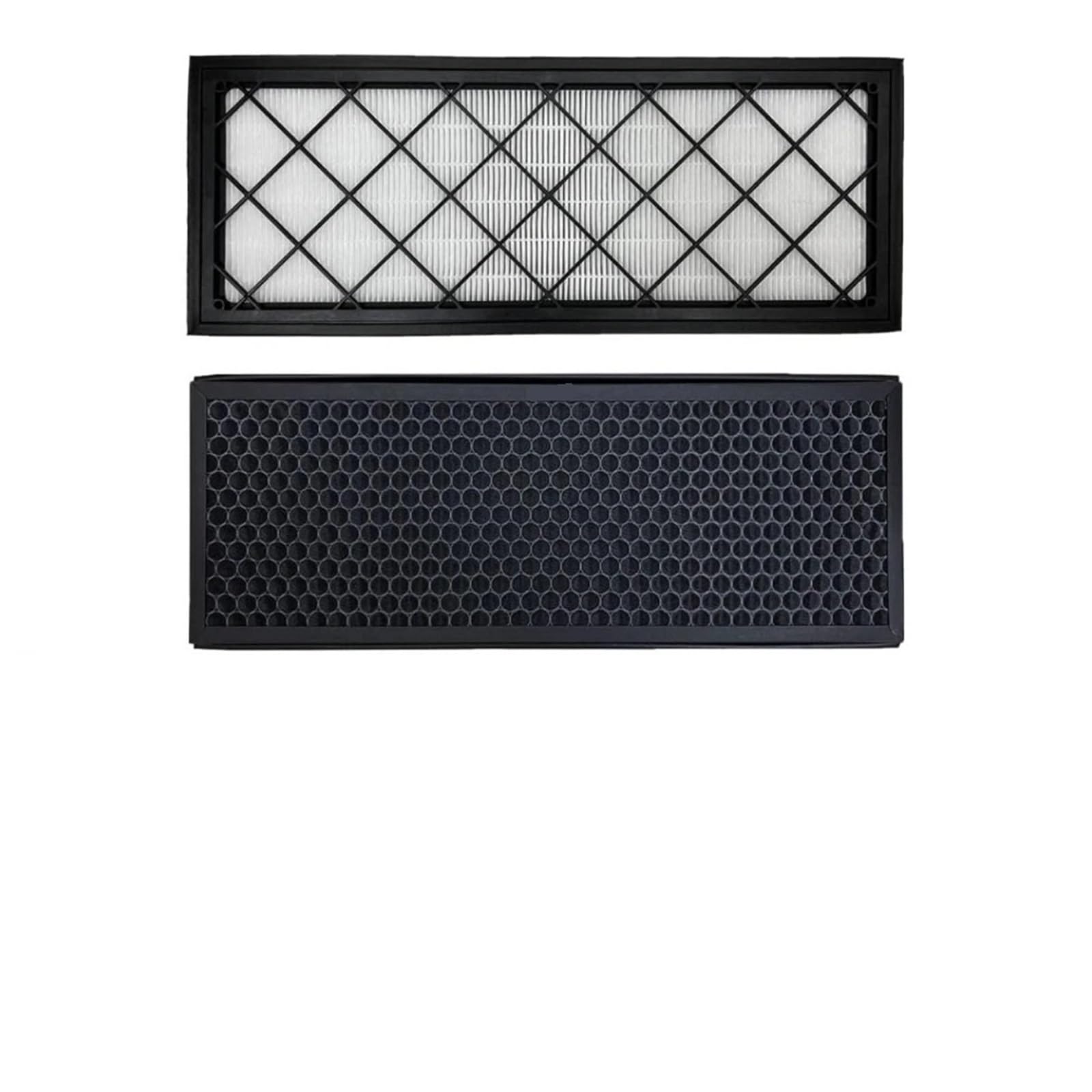 Xnofzwt 2Pcs Hepa Filter Car Air Cabin Air Filters Fit For Tesla Model Y 2021-2026 Model Y Juniper Cabin Filter Air Filter Hepa Air Intake Replacement With Activated(2Pcs Hepa Filter)
